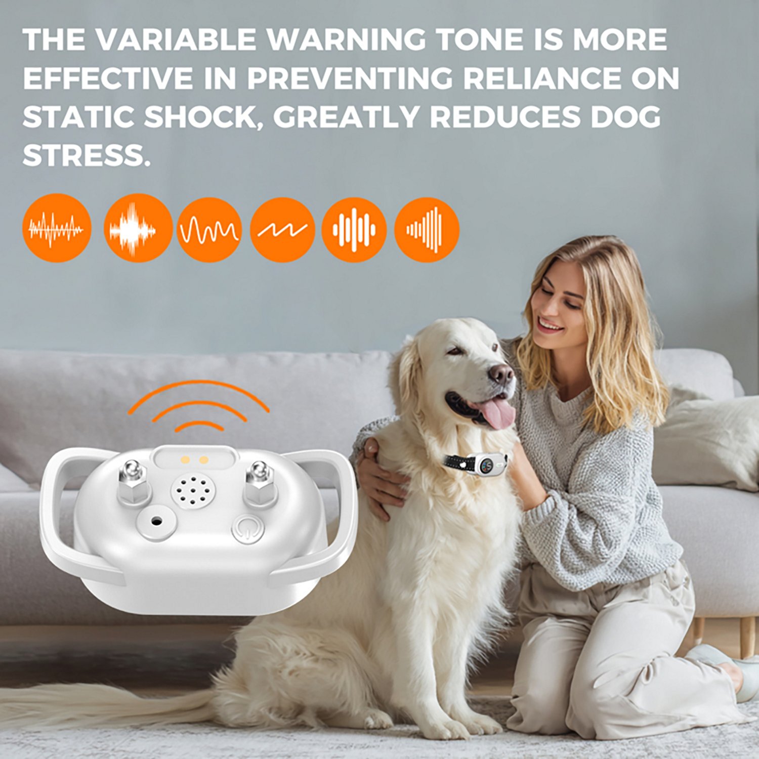 TATA Bark Sheild Pro Dog Anti Bark Collar and Remote - view number 8