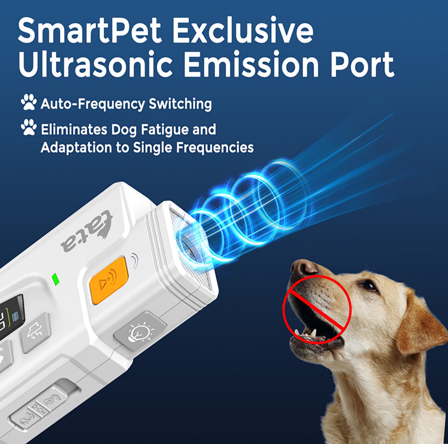TATA PupGuide 3000 Pro 2-In-1 Ultrasonic Dog Remote Trainer Collar - view number 3