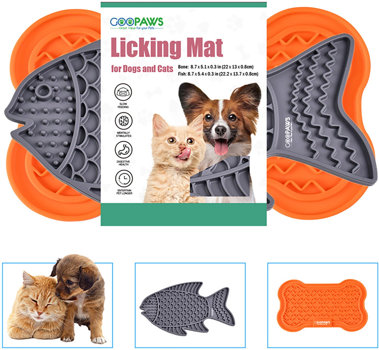 GOOPAWS Licking Mats 2-Pack - view number 2