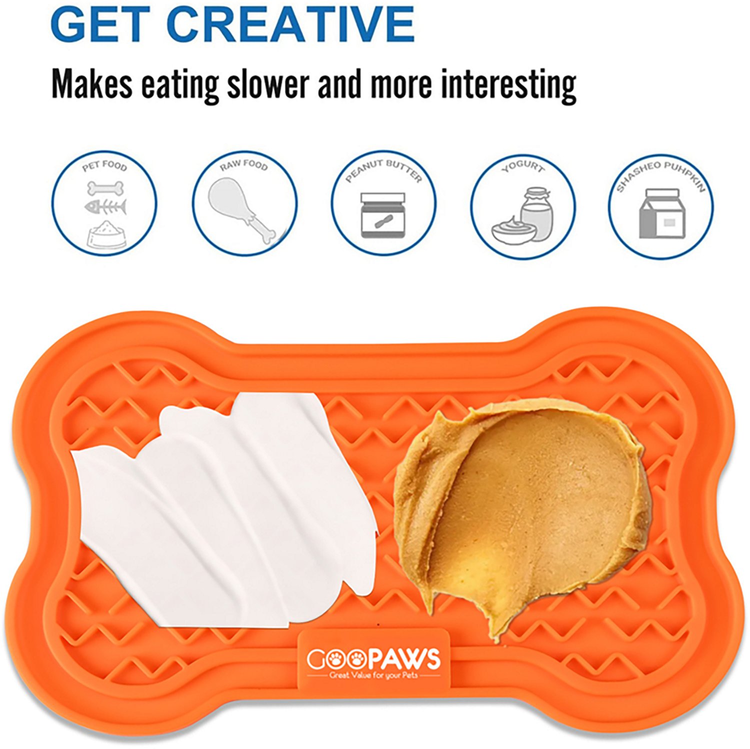 GOOPAWS Licking Mats 2-Pack