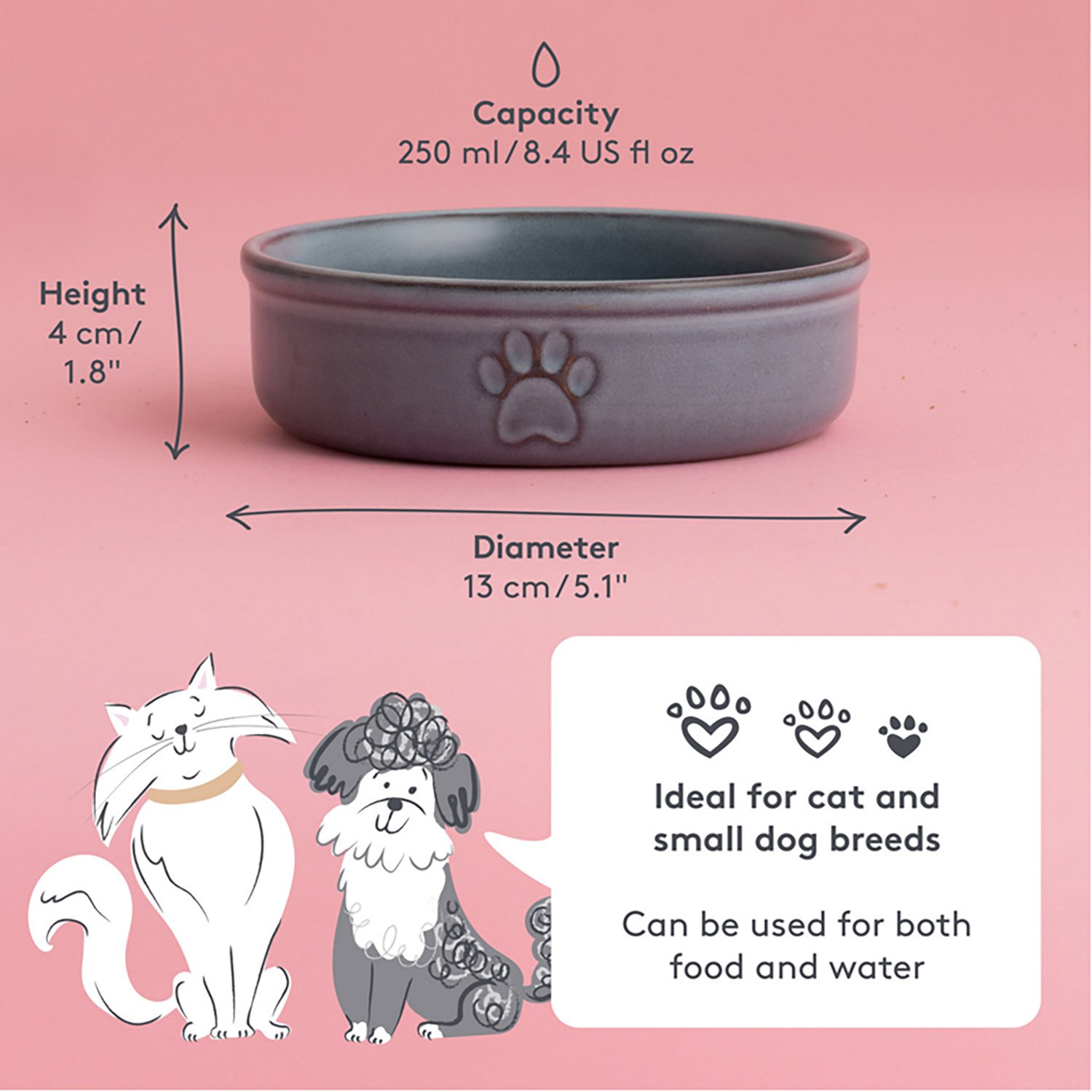 Mason Cash 8.4 oz Reactive Dog Bowl - view number 5