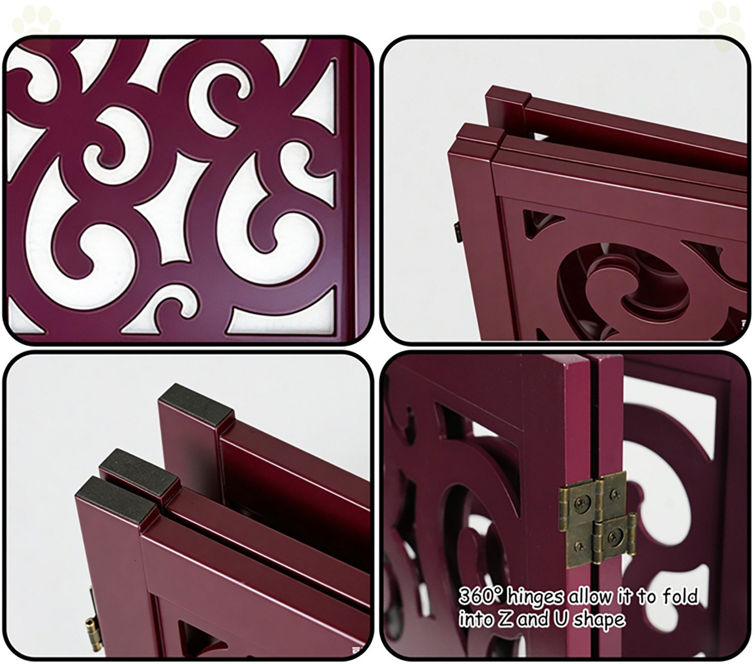 Ashfield & Harkness 4-Panel Pet Gate - view number 5