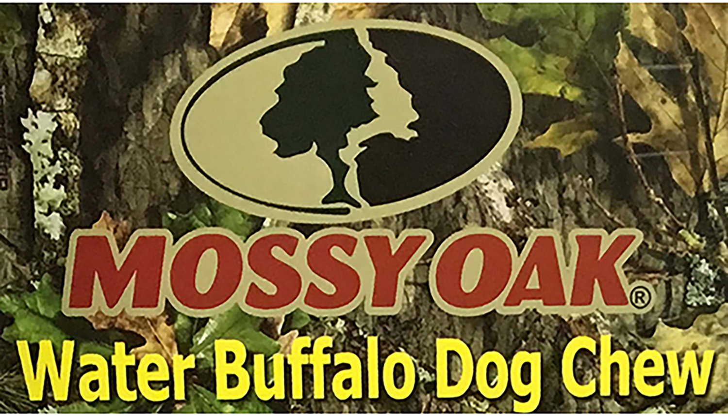 Mossy Oak Water Buffalo Horn and Tug Dog Chew 24 in. Knotted Natural Cotton Rope