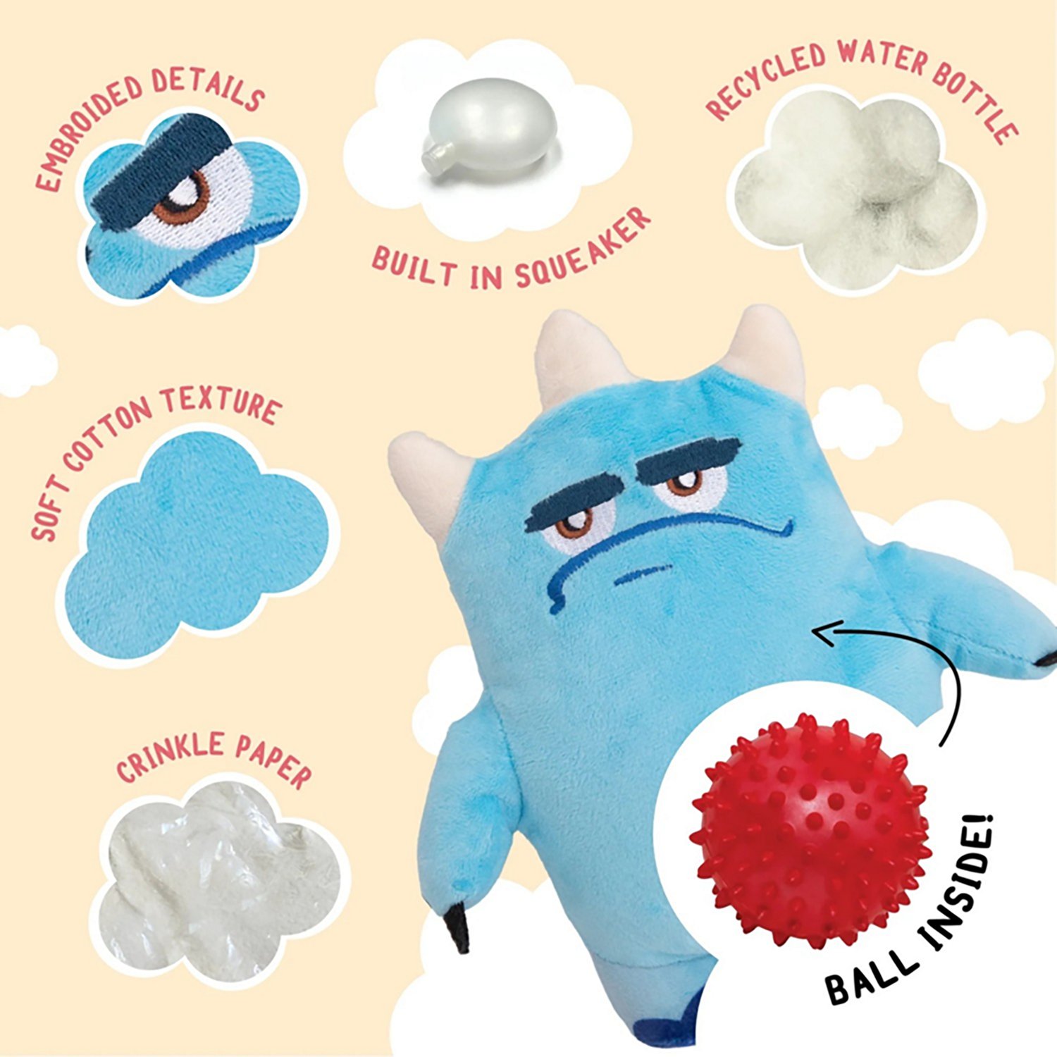 SnugArooz Jolly Joel 2-In-1 Dog Toy - view number 2