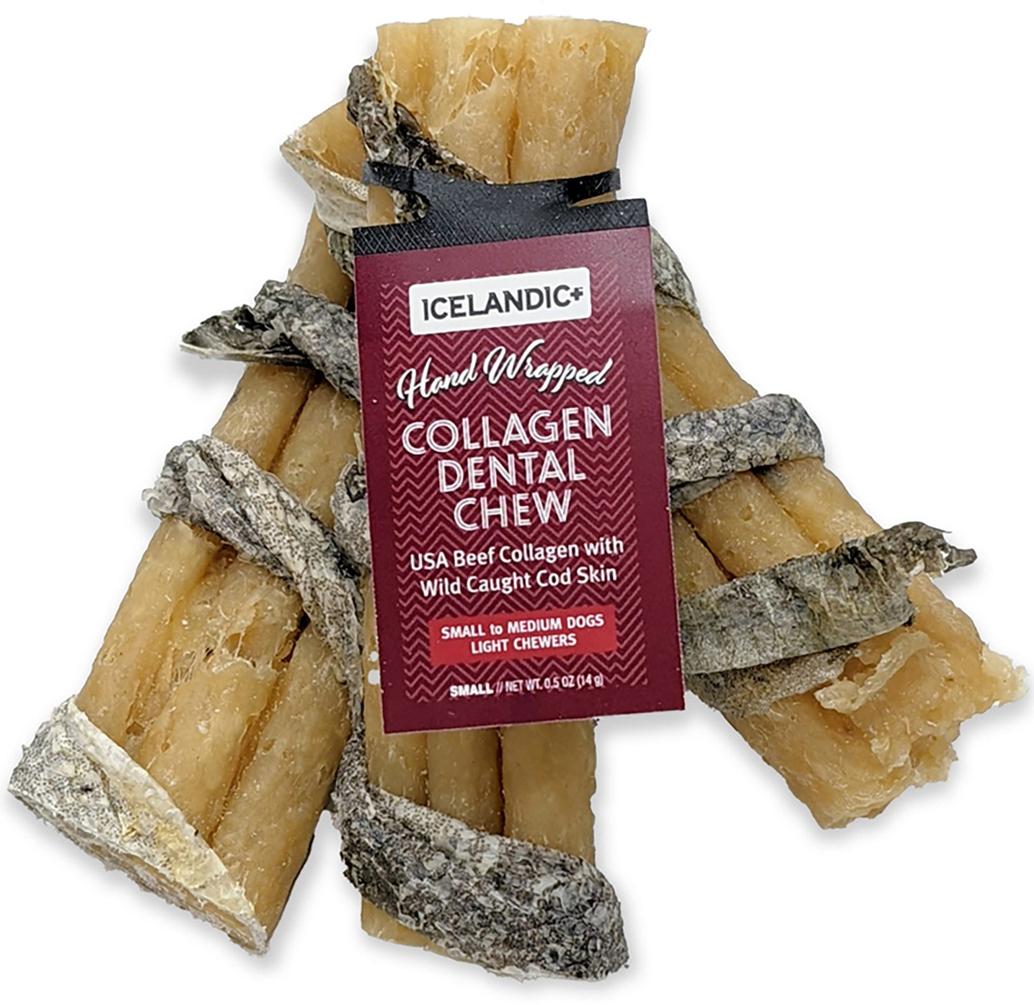 Icelandic+ Collagen Dental Chew 4 in. Beef and Cod Skin 12-Pack - view number 8