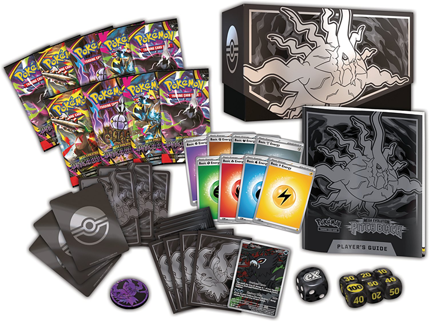 Pokémon Mega Evolution 5 Pitch Black Elite Trainer Box
