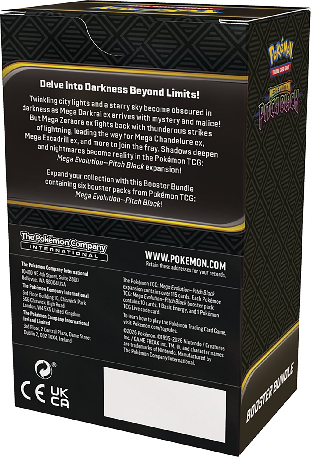 Pokémon Mega Evolution 5 Pitch Black Booster Bundle - view number 2