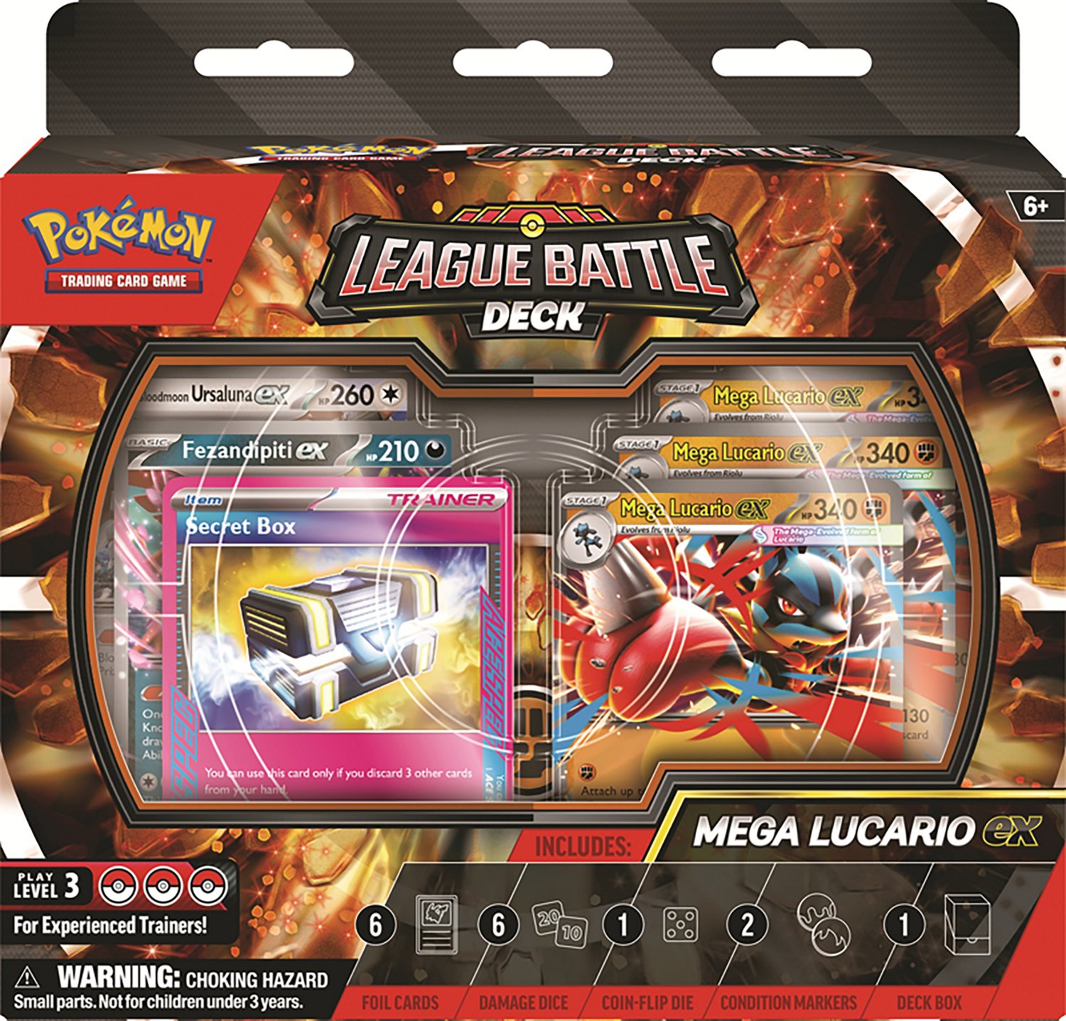 Pokémon Mega Lucario Ex League Battle Deck