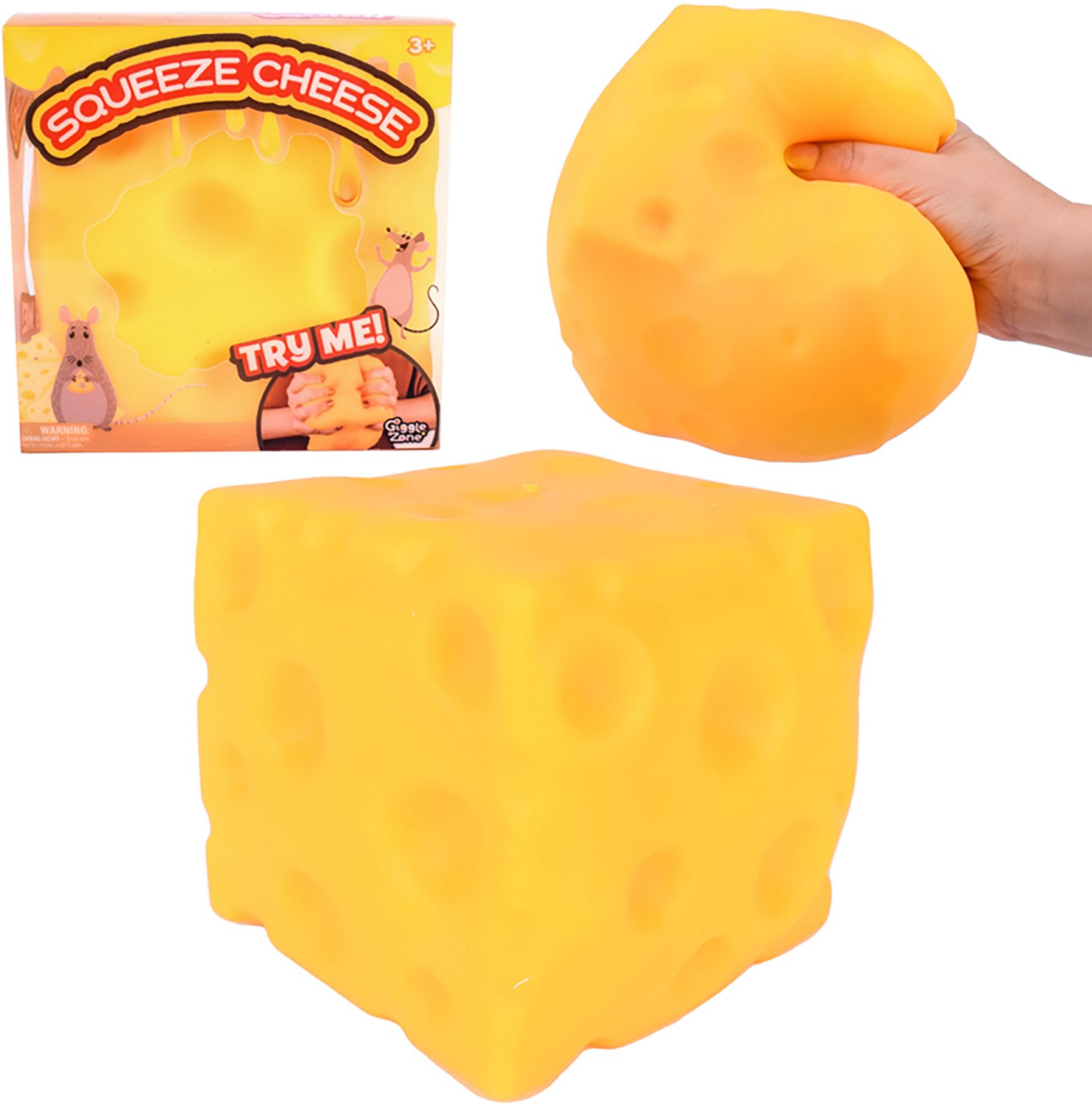Sunny Days Entertainment Jumbo Squishy Cheese - view number 2