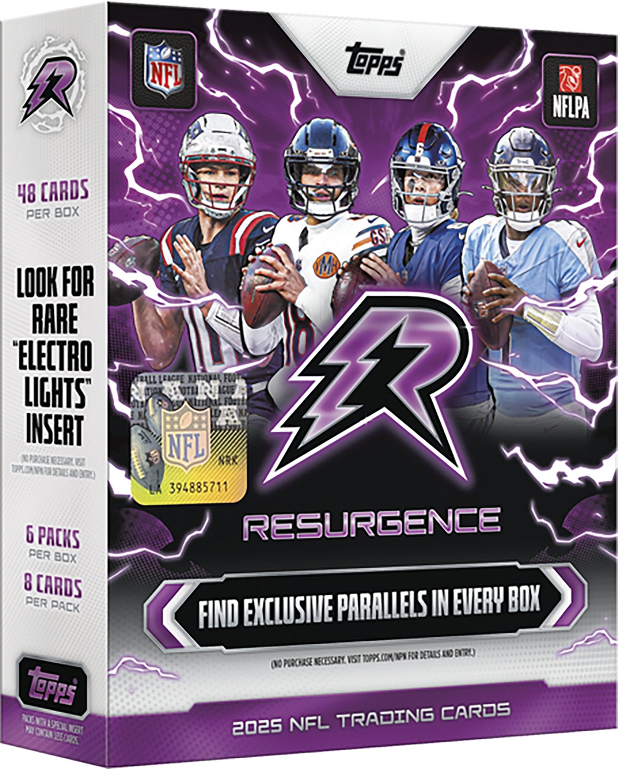 Topps 2025 Resurgence Football Mega Box