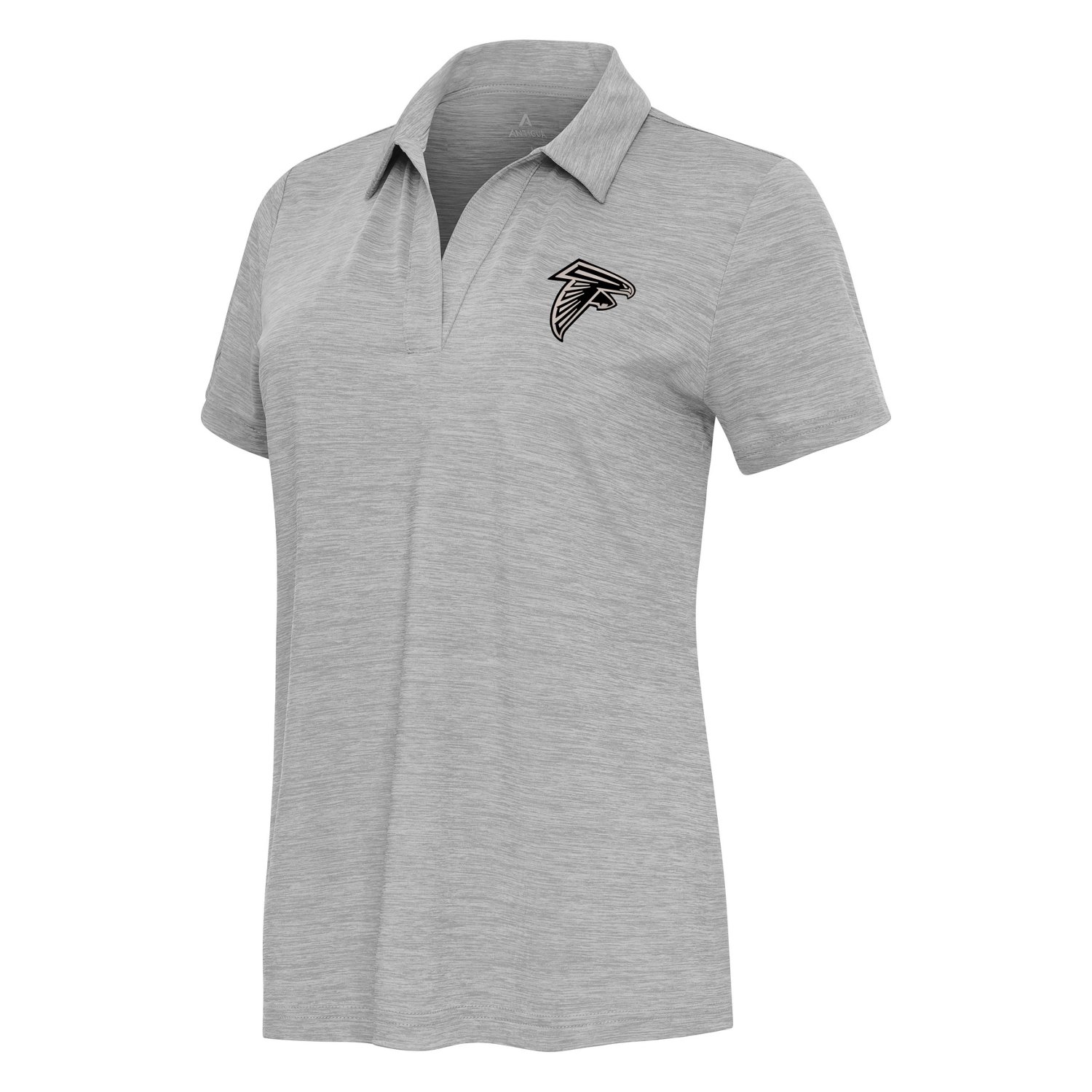 Antigua Women's Atlanta Falcons Layout V-neck Polo Shirt