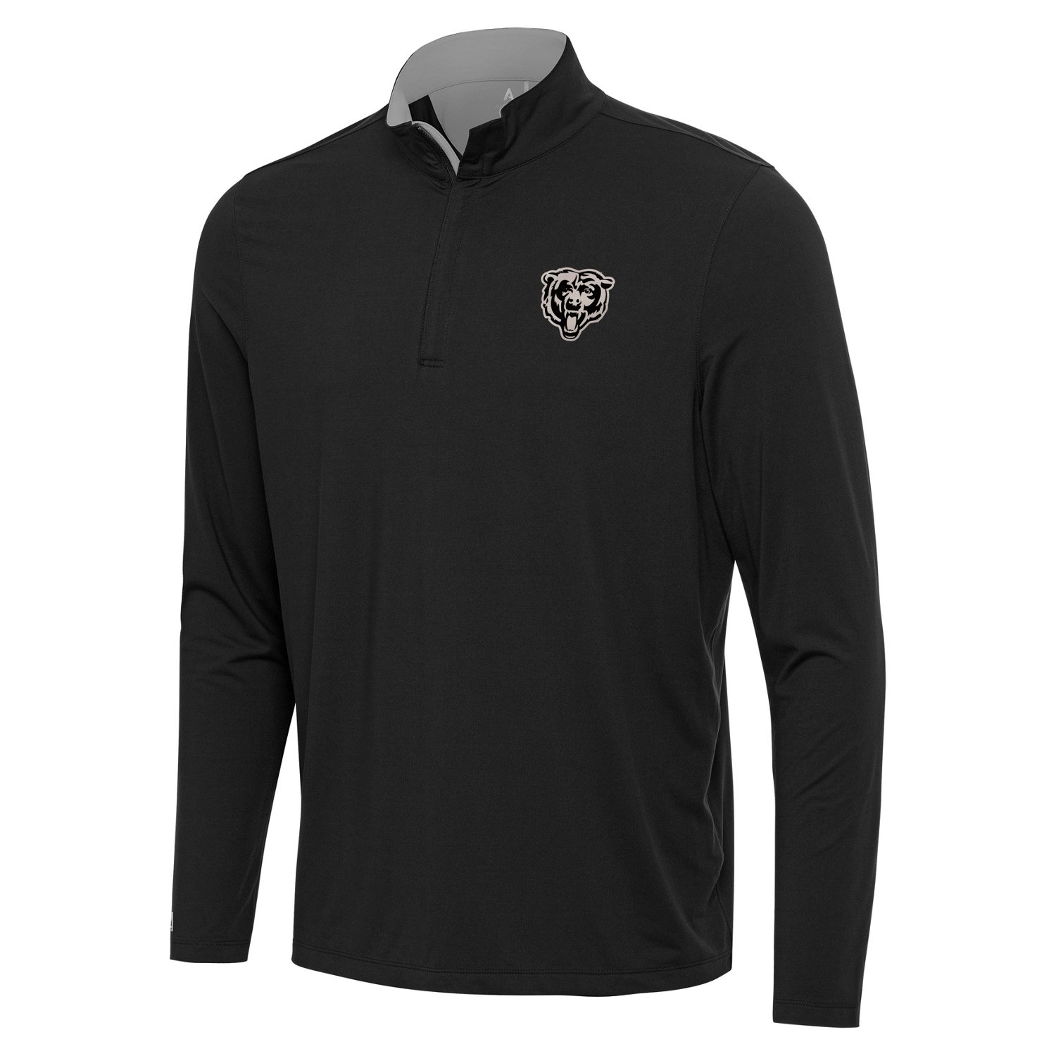 Antigua Men's Chicago Bears Content 1/4-Zip Pullover Top