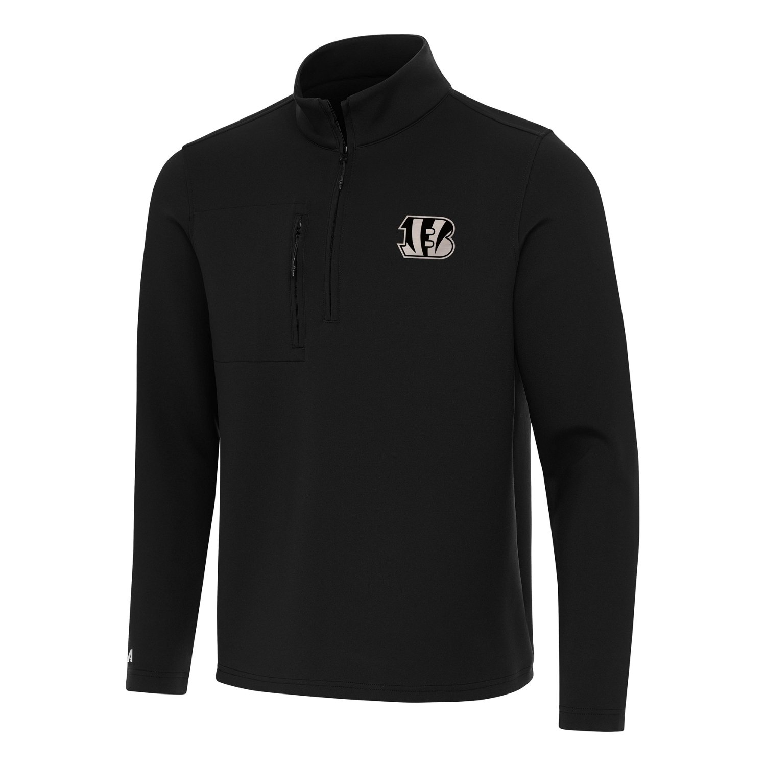 Antigua Men's Cincinnati Bengals Insider 1/4-Zip Pullover Top