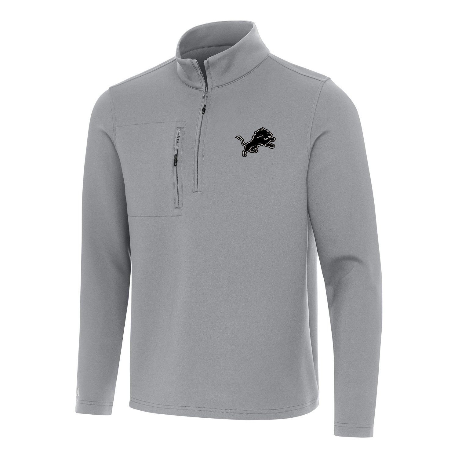 Antigua Men's Detroit Lions Insider 1/4-Zip Pullover Top
