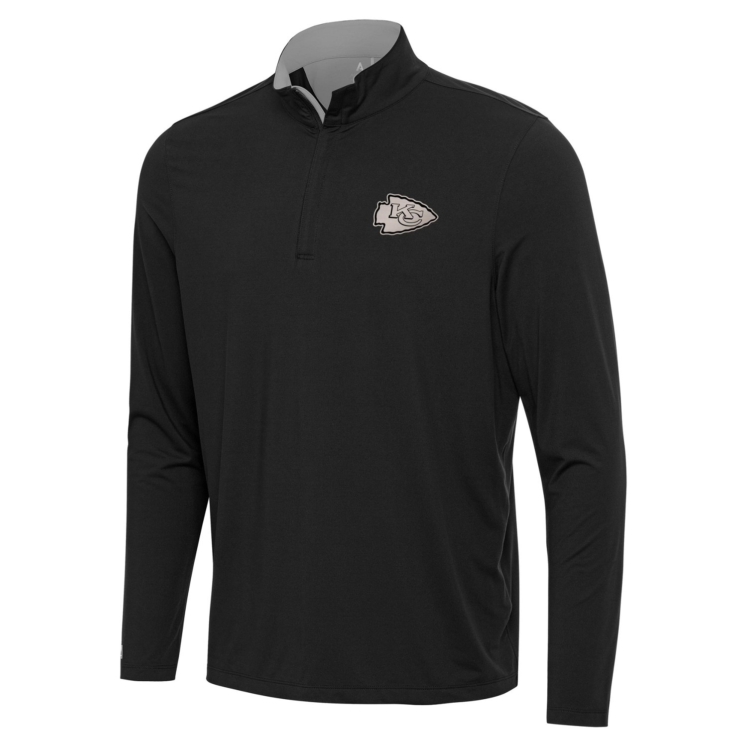 Antigua Men's Kansas City Chiefs Content 1/4-Zip Pullover Top