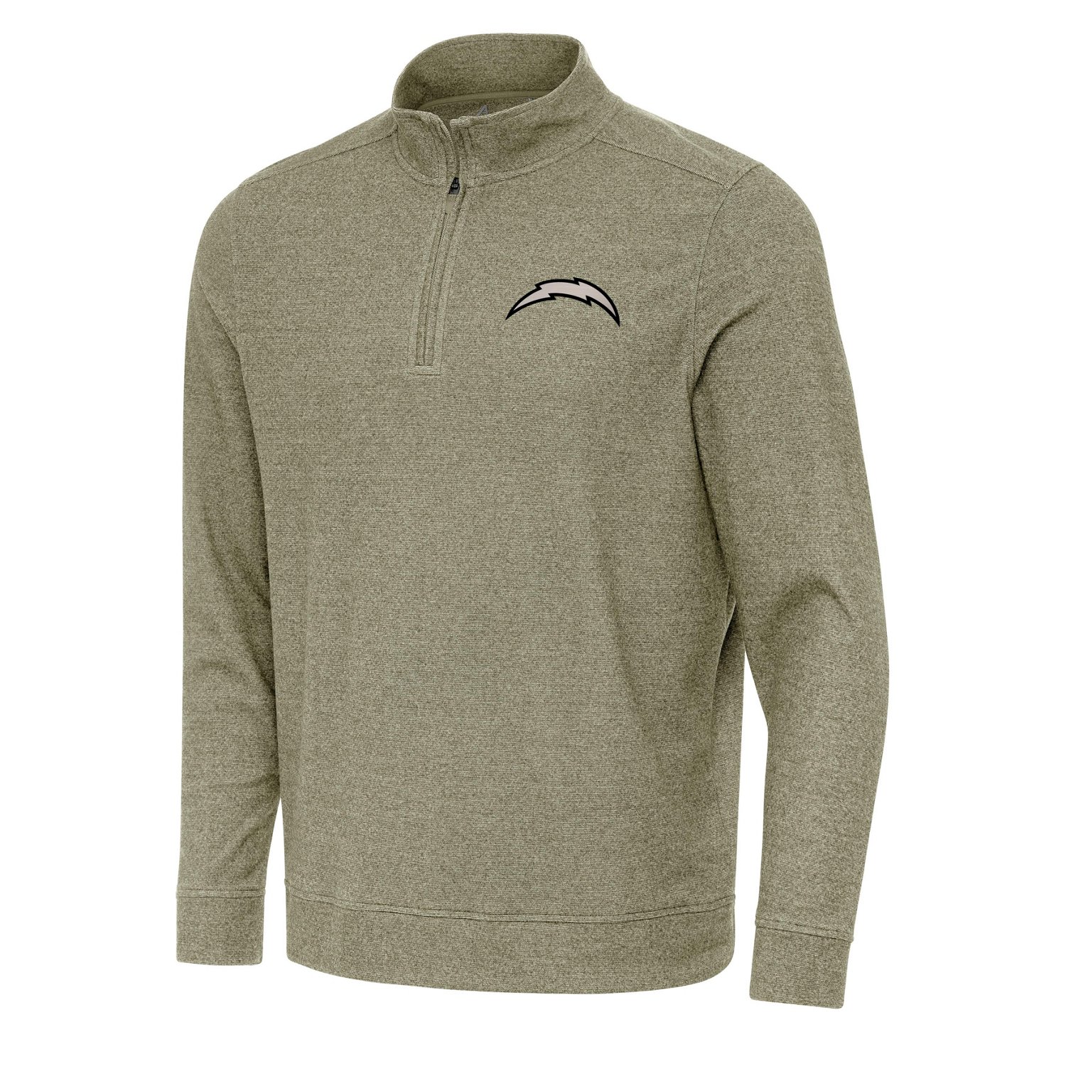 Antigua Men's Los Angeles Chargers Subtle 1/4-Zip Pullover Top