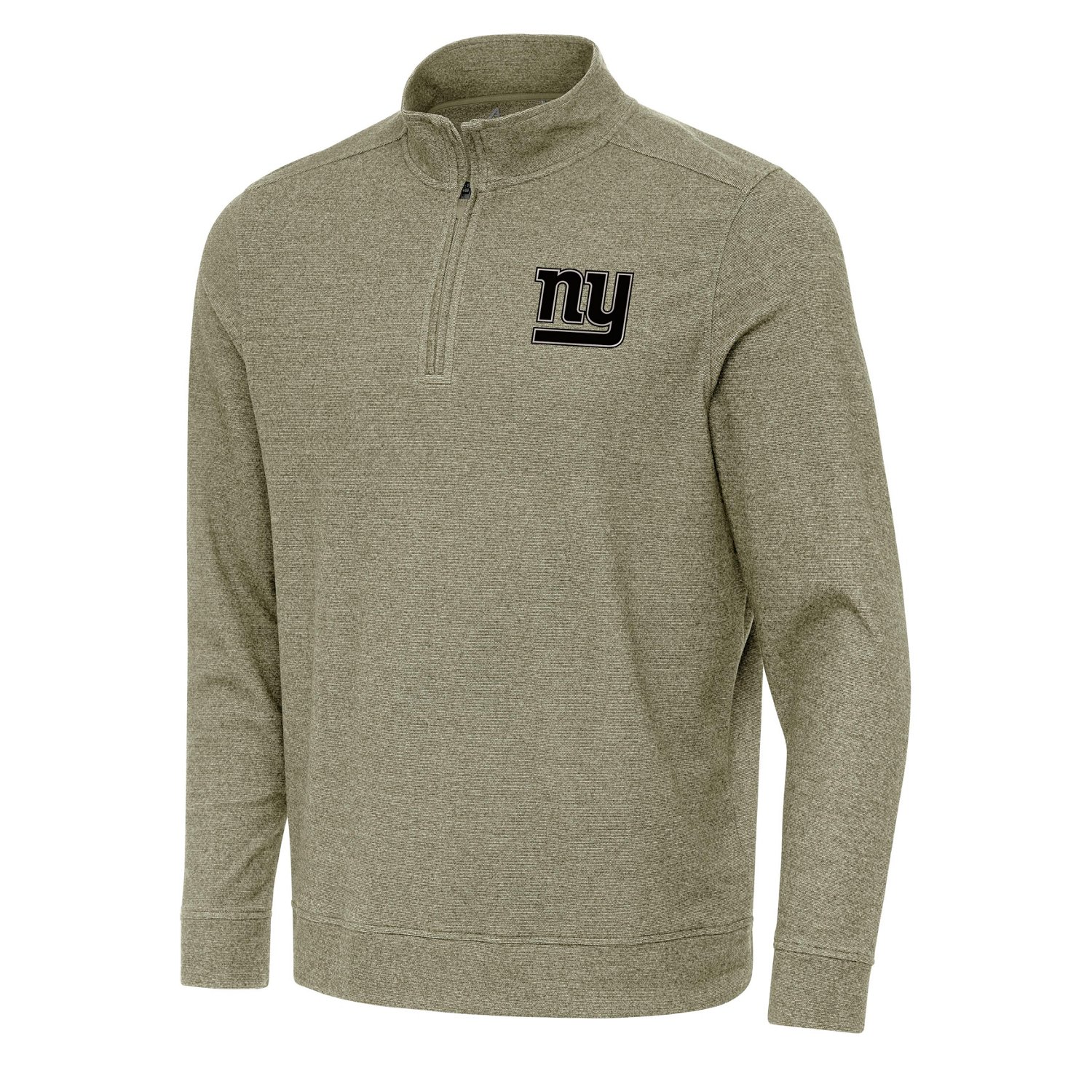 Antigua Men's New York Giants Subtle 1/4-Zip Pullover Top