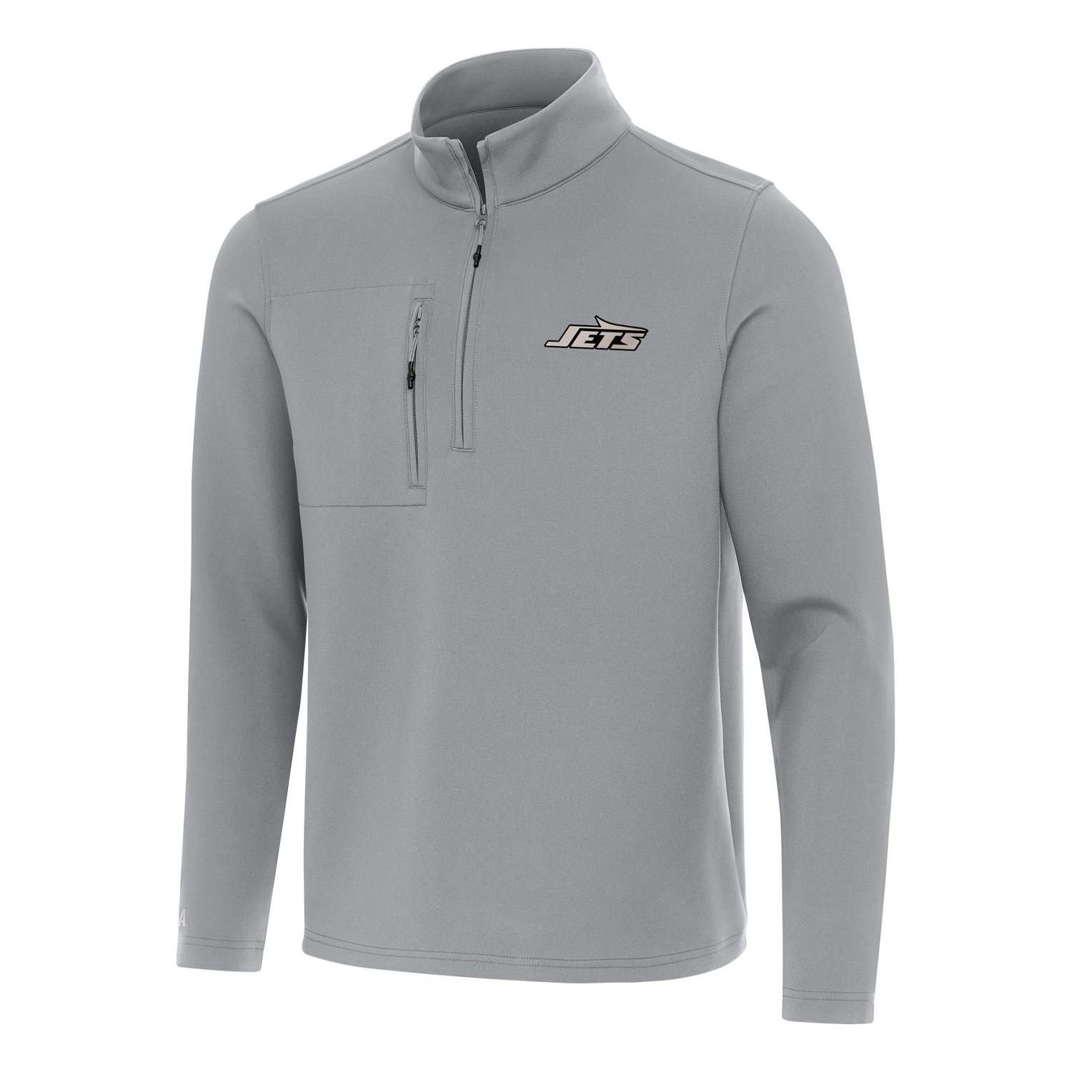 Antigua Men's New York Jets Insider 1/4-Zip Pullover Top