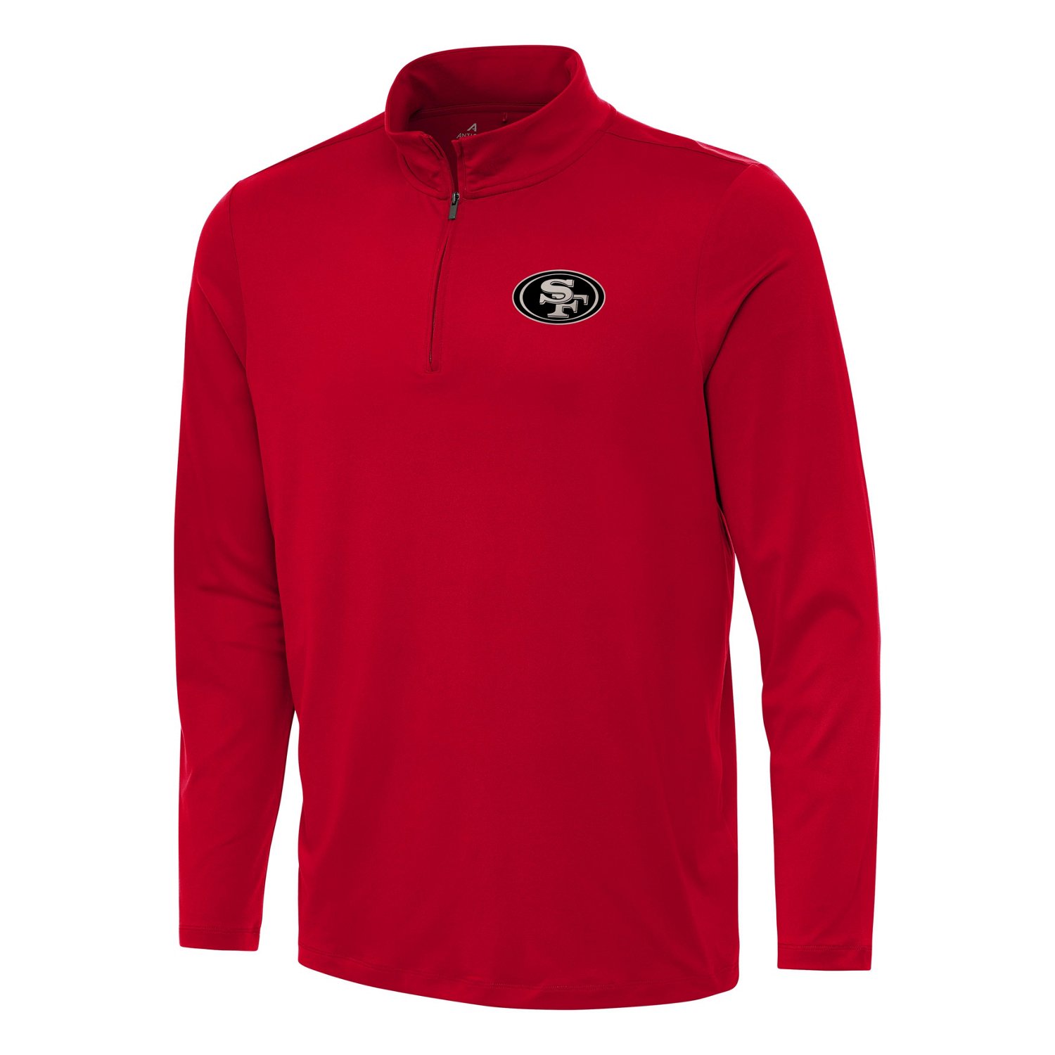 Antigua Men's San Francisco 49ers Reprocess 1/4-Zip Pullover Top
