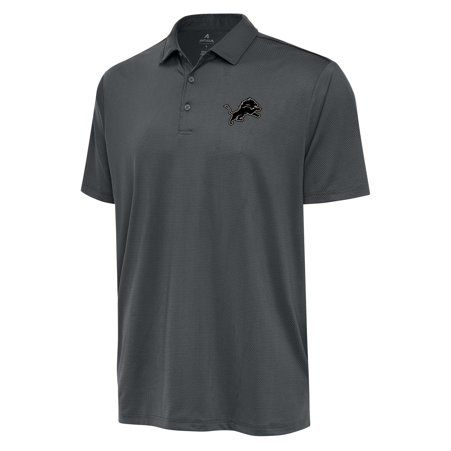 Antigua Men's Detroit Lions Ellipse Polo Shirt