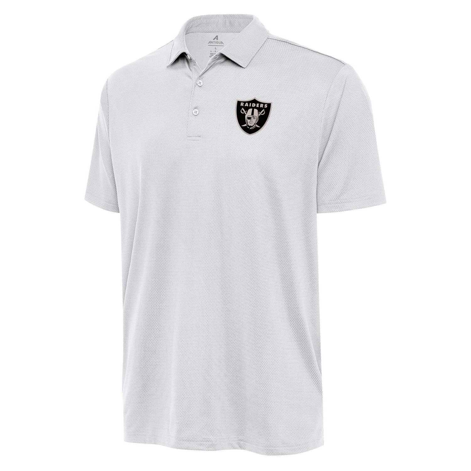 Antigua Men's Las Vegas Raiders Ellipse Polo Shirt