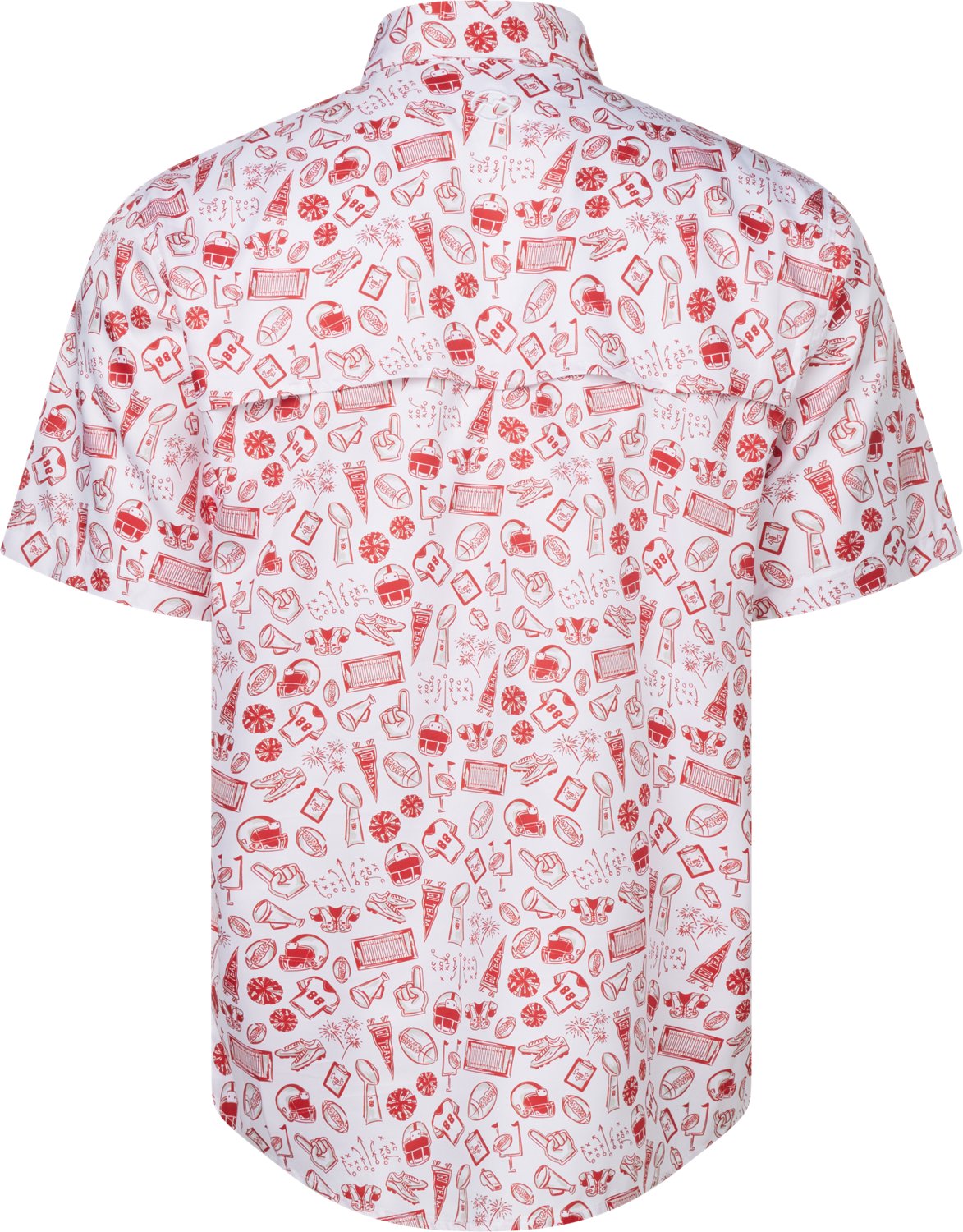 Magellan Outdoors Men's Oklahoma Local State Print Shirt - view number 4