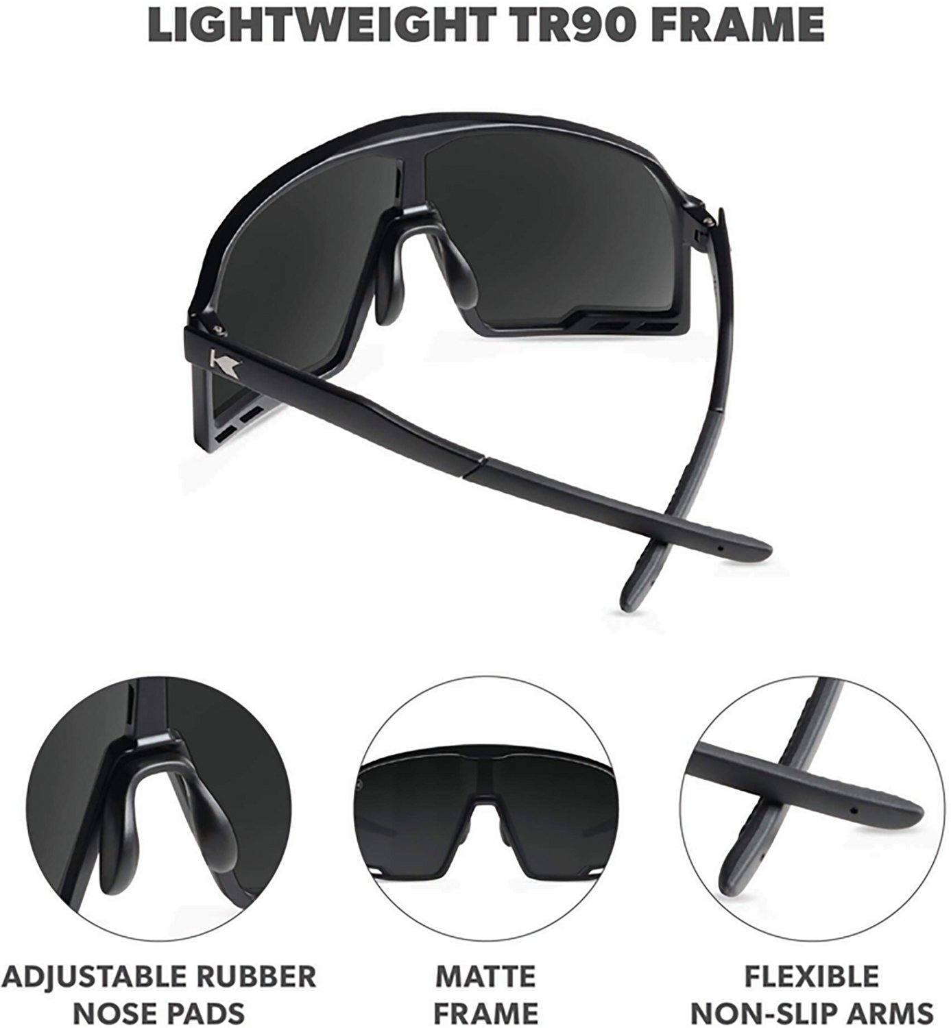 Knockaround Adults' Campeone Soul Surfer Sunglasses                                                                              - view number 5