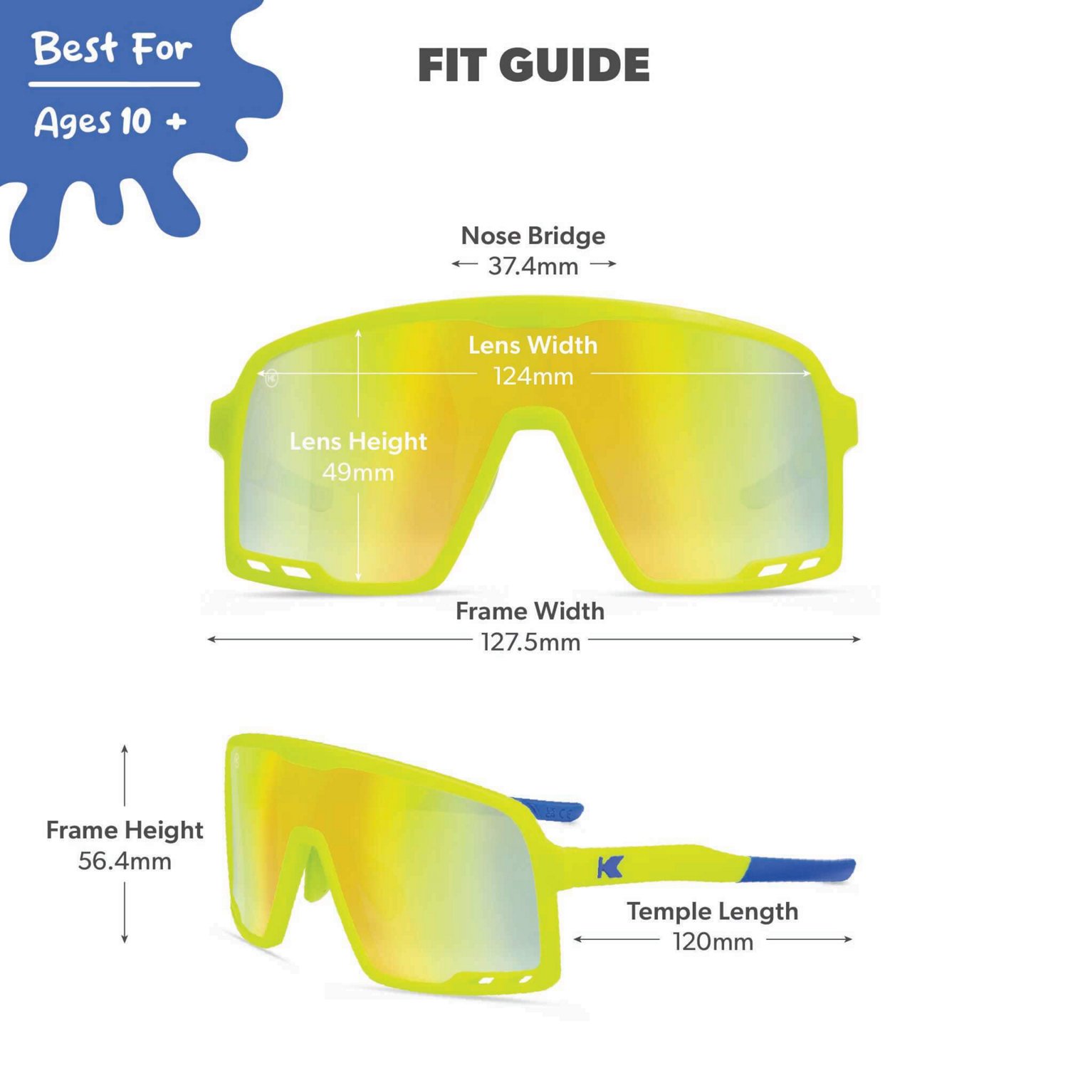 Knockaround Kids' Campeones Sunglasses                                                                                           - view number 7