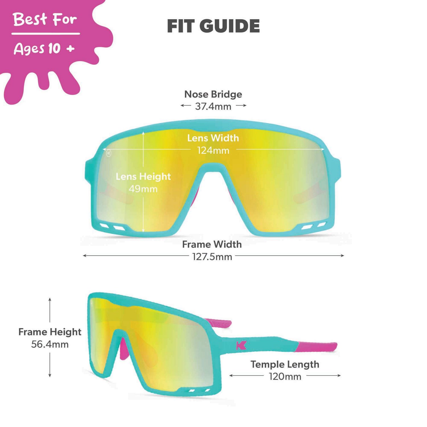 Knockaround Kids' Campeones Sunglasses                                                                                           - view number 7