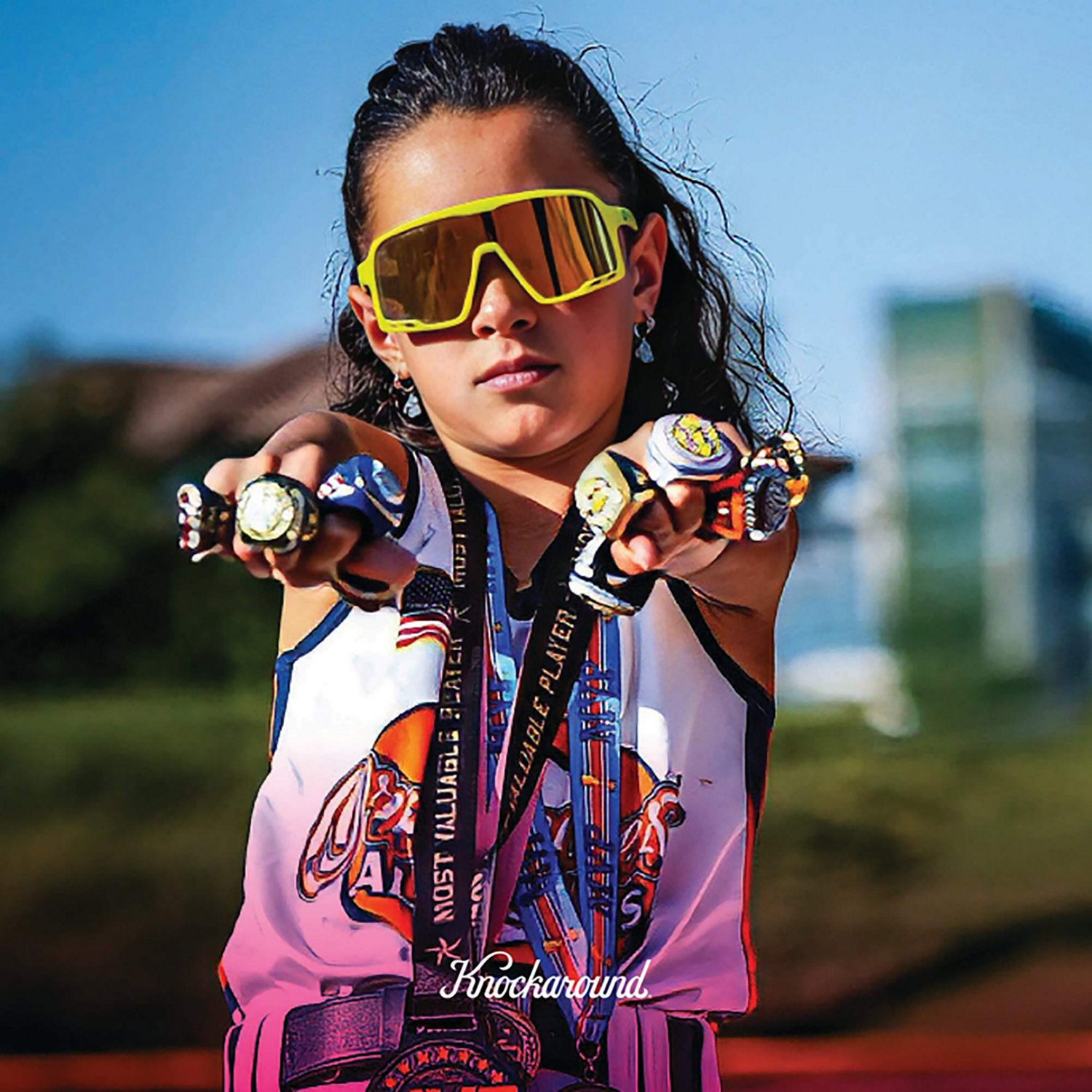 Knockaround Kids' Campeones Sunglasses                                                                                           - view number 8