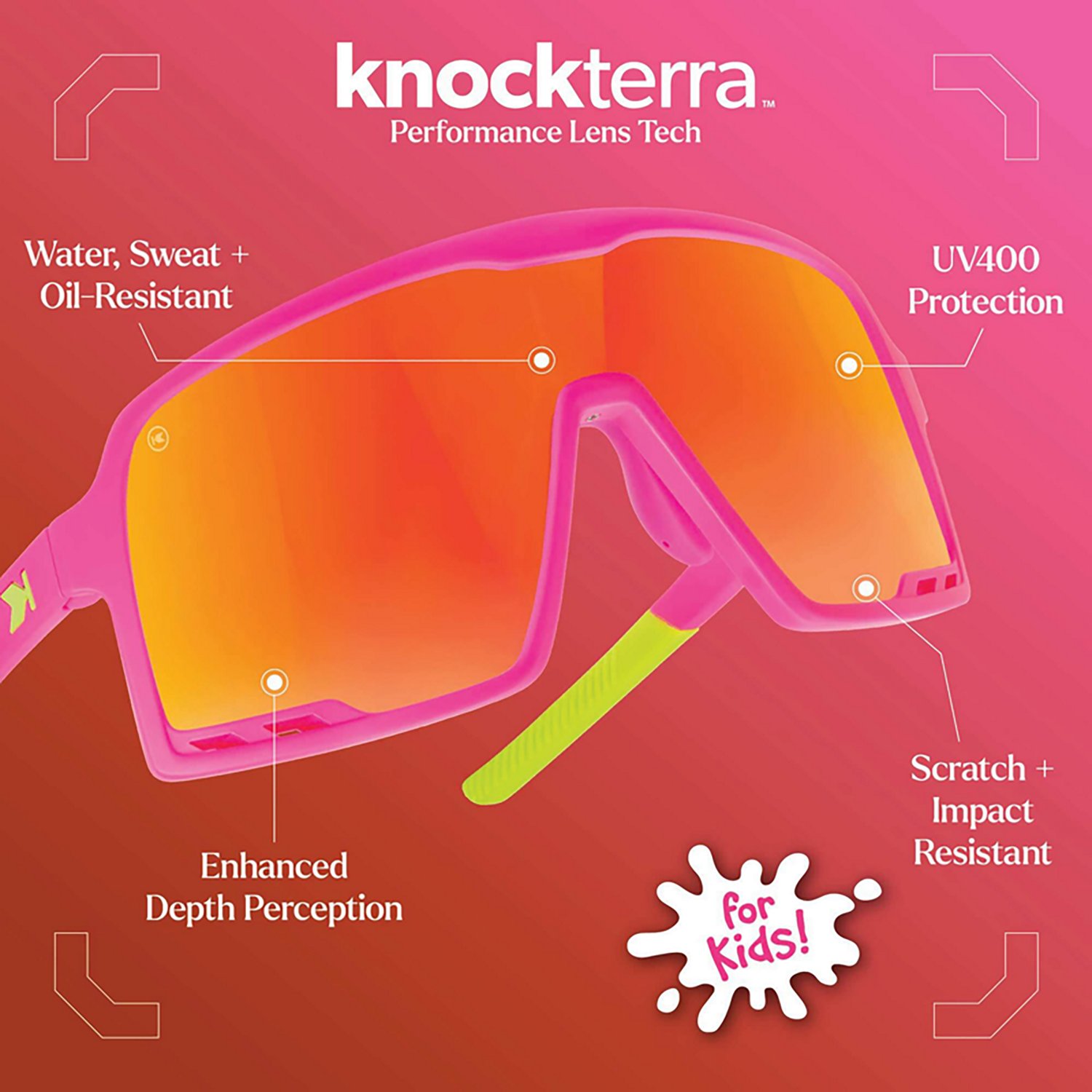 Knockaround Kids' Spring Break Campeones Sunglasses                                                                              - view number 5