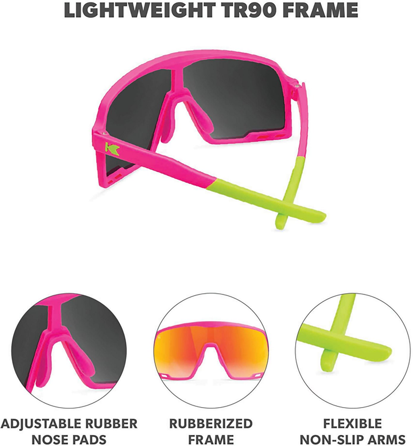 Knockaround Kids' Spring Break Campeones Sunglasses                                                                              - view number 6