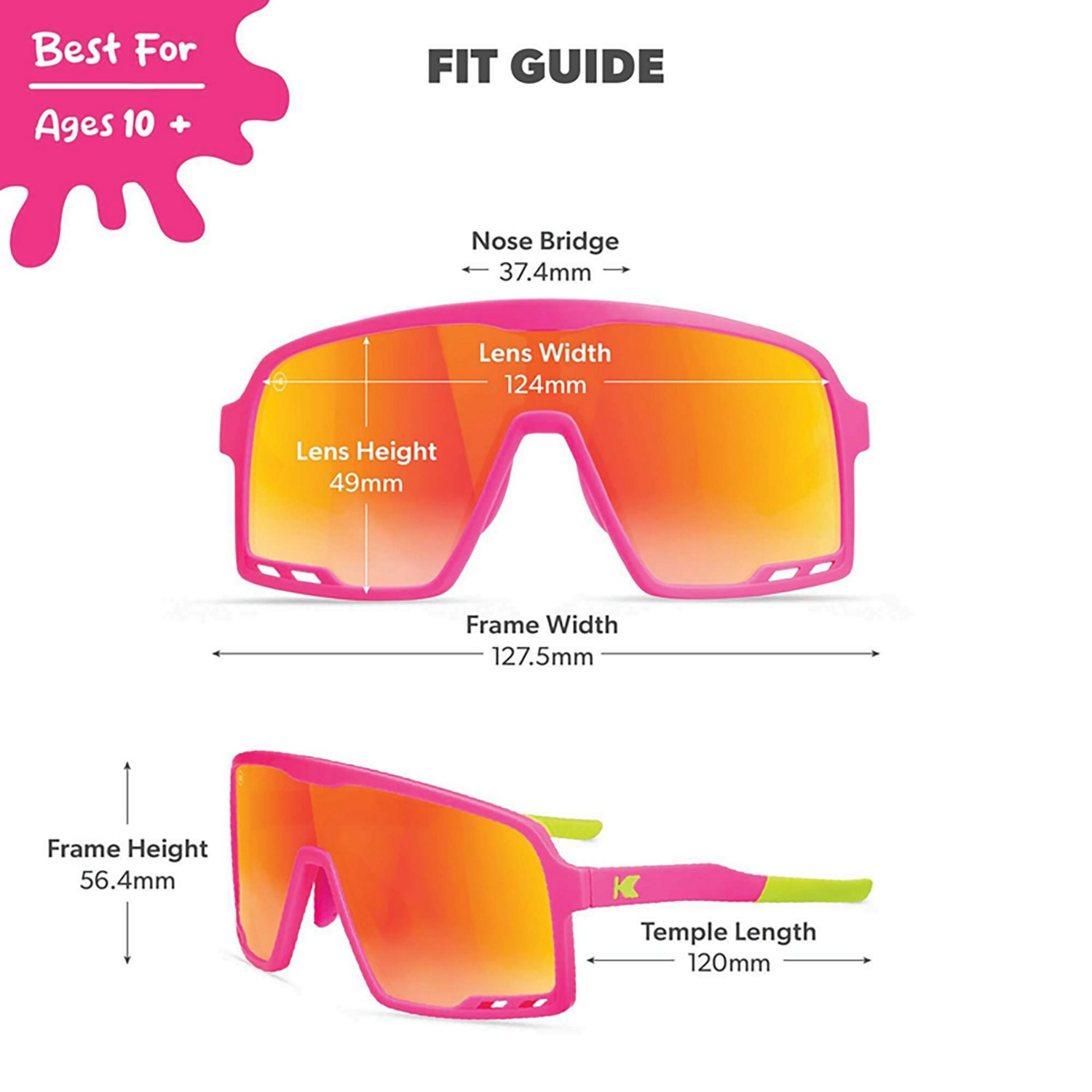 Knockaround Kids' Spring Break Campeones Sunglasses                                                                              - view number 8