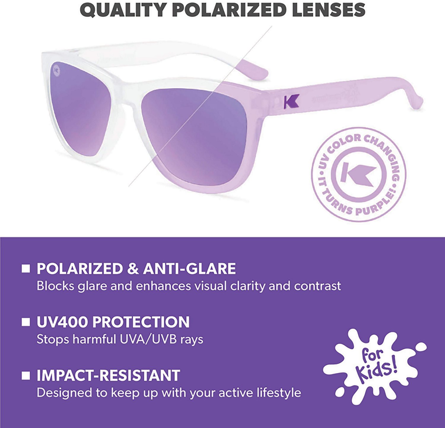 Knockaround Kids’ Premiums Sunglasses - view number 6