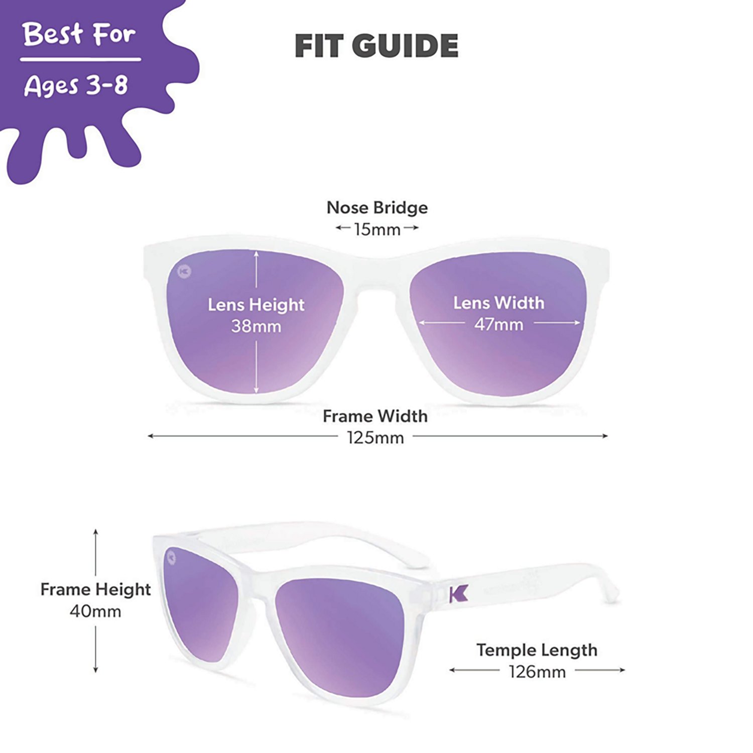 Knockaround Kids’ Premiums Sunglasses - view number 8