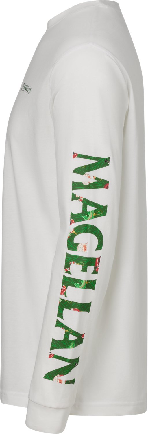 Magellan Outdoors Men's Grotto Falls Holiday Ornaments Long Sleeve T-shirt - view number 5