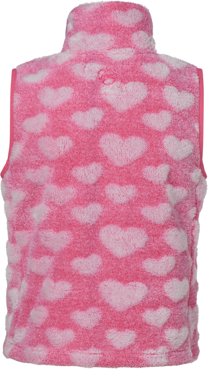 Magellan Outdoors Girls' Campfire Embossed Sparkle Vest - view number 2