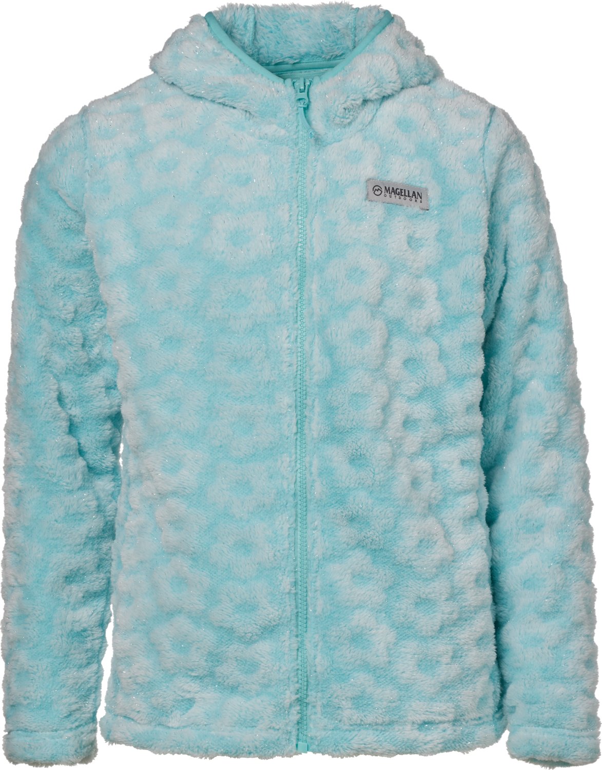 Magellan Outdoors Girls' Campfire Embossed Sparkle Jacket