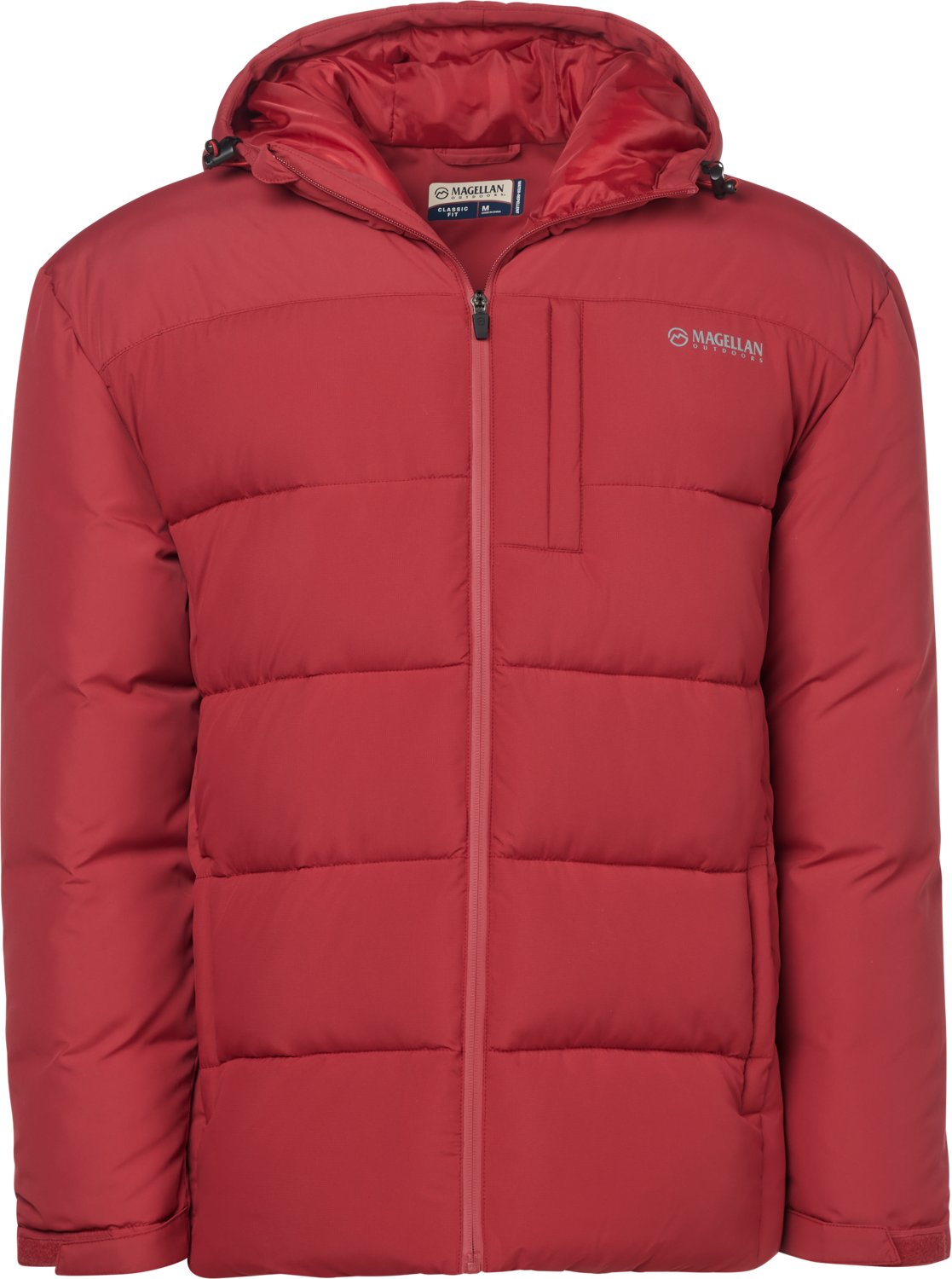 Magellan Outdoors Men's Barton Creek Mixed Media Puffer Jacket