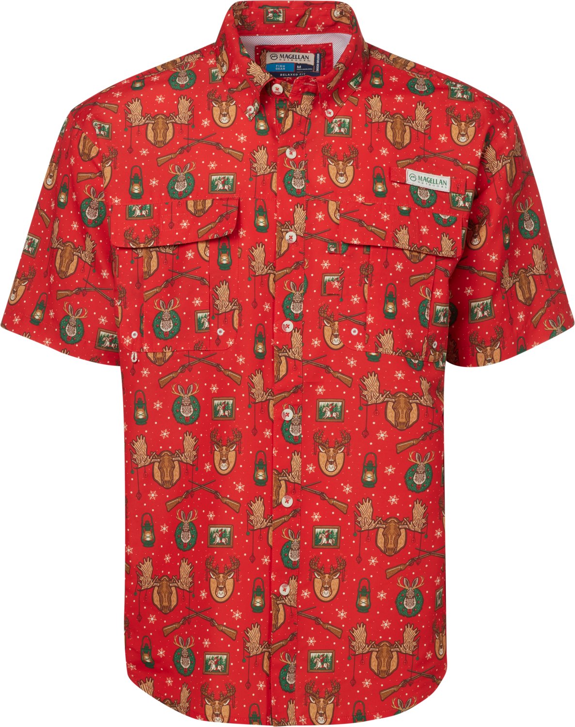 Magellan Outdoors Men's Laguna Madre Short Sleeve Fishing Shirt - view number 5