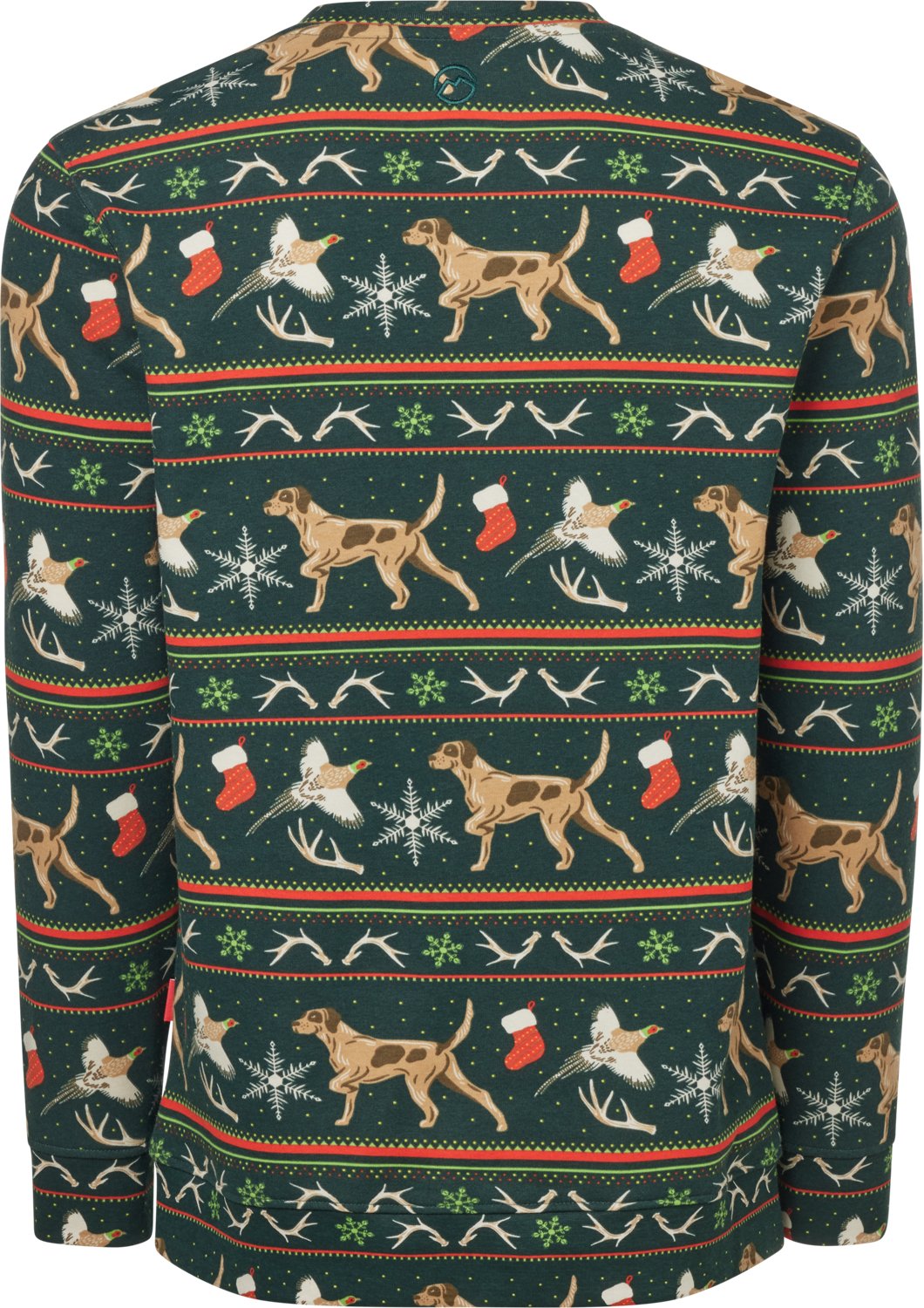 Magellan Outdoors Men's Holiday Fair Isle Fleece Crew - view number 2