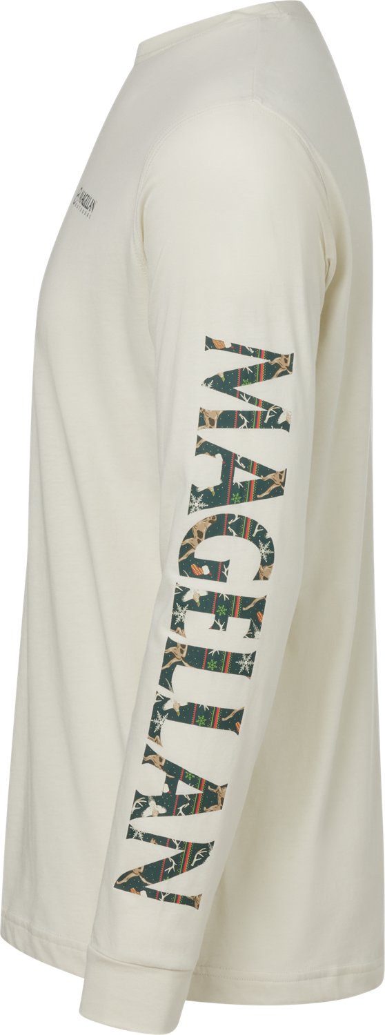 Magellan Outdoors Men's Grotto Falls Holiday Fair Isle Long Sleeve T-shirt - view number 5