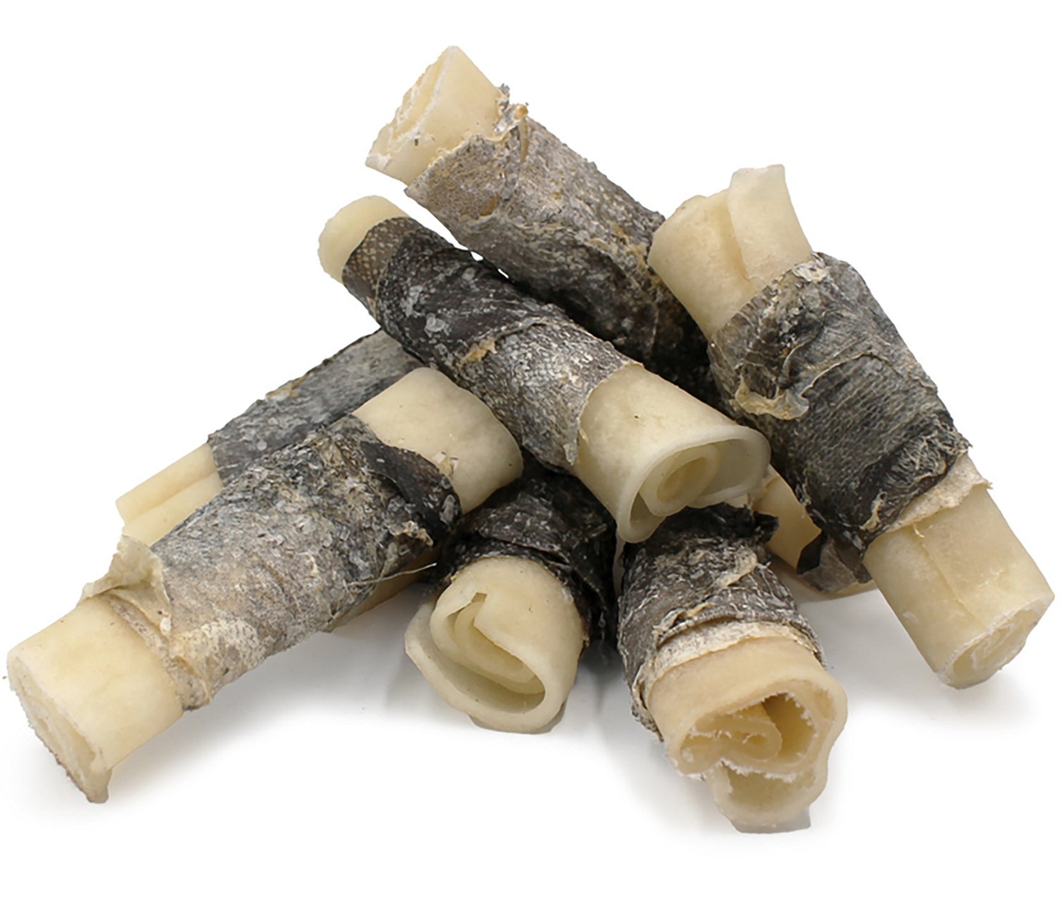 Icelandic+ Rolled Collagen Stick 4 in. Beef and Cod Skin 12-Pack