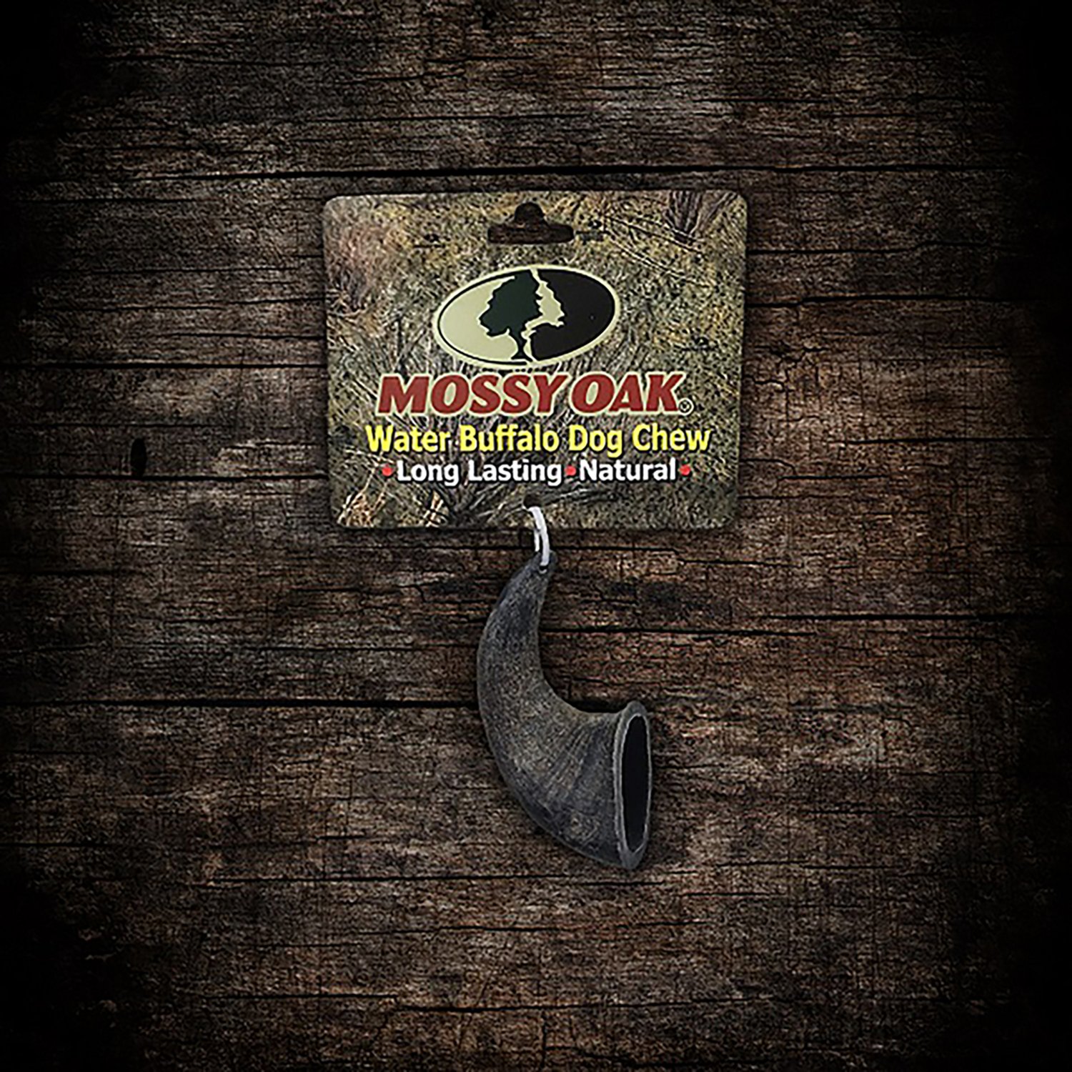 Mossy Oak Water Buffalo Horn Dog Chew