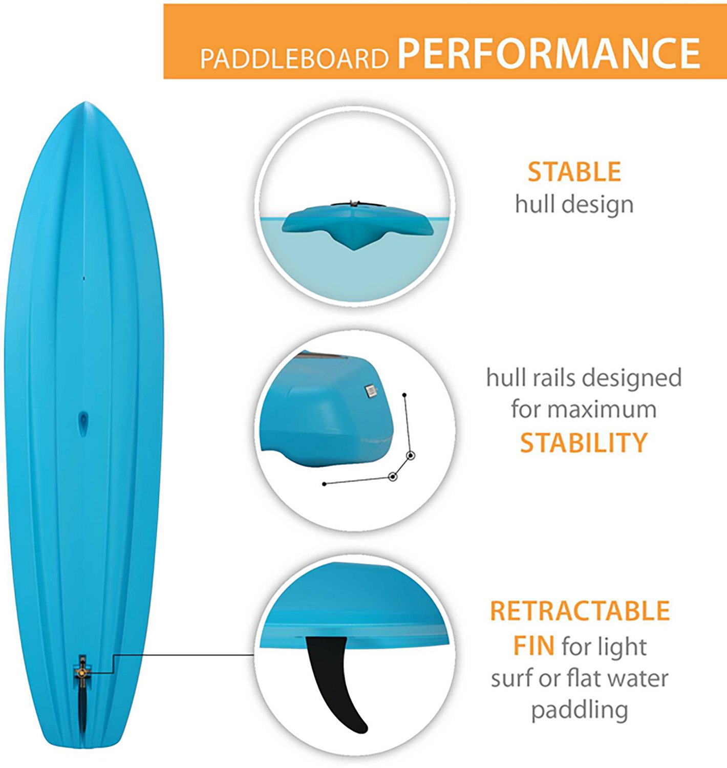Lifetime Amped 11' Stand-Up Paddleboard with Paddle - view number 3
