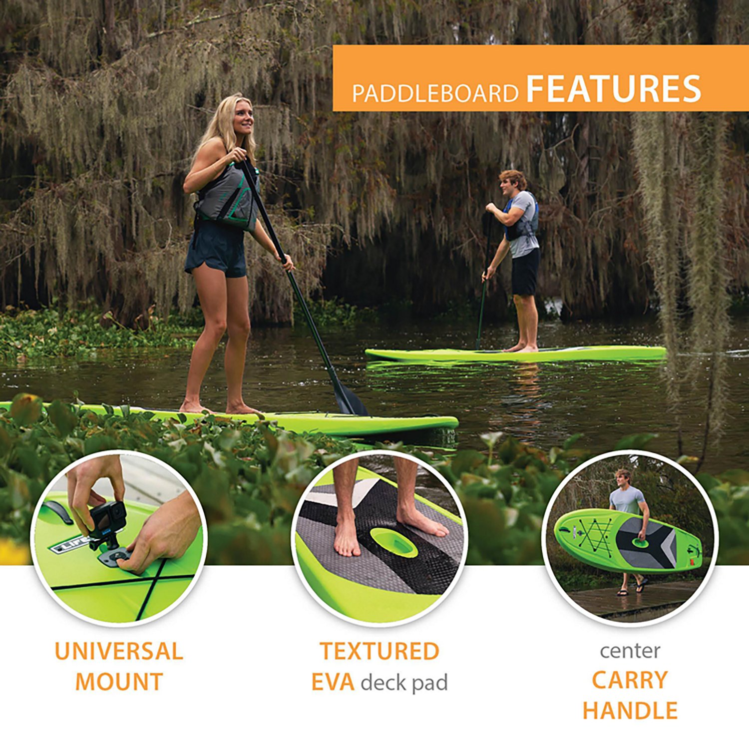 Lifetime Horizon 10' Stand-Up Paddleboard with Paddle 2-Pack - view number 5