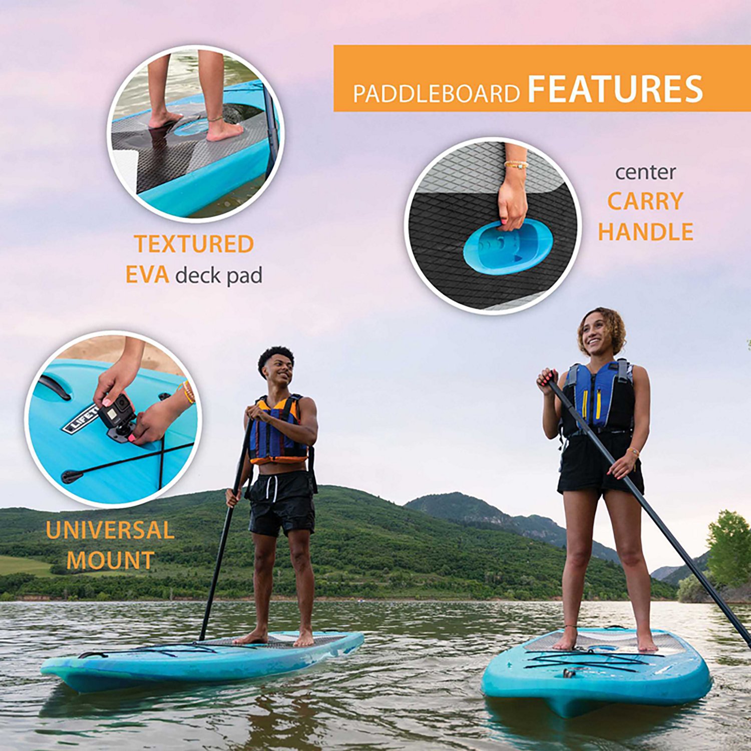 Lifetime Horizon 10' Stand-Up Paddleboard with Paddle 2-Pack - view number 6