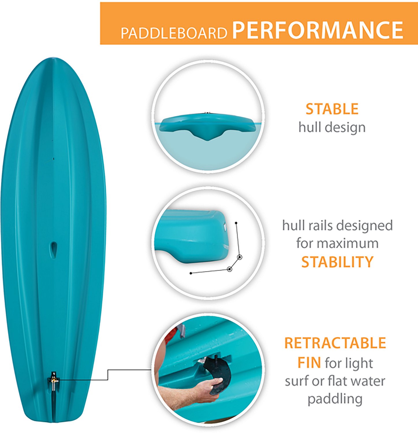 Lifetime Horizon 10' Stand-Up Paddleboard with Paddle - view number 3