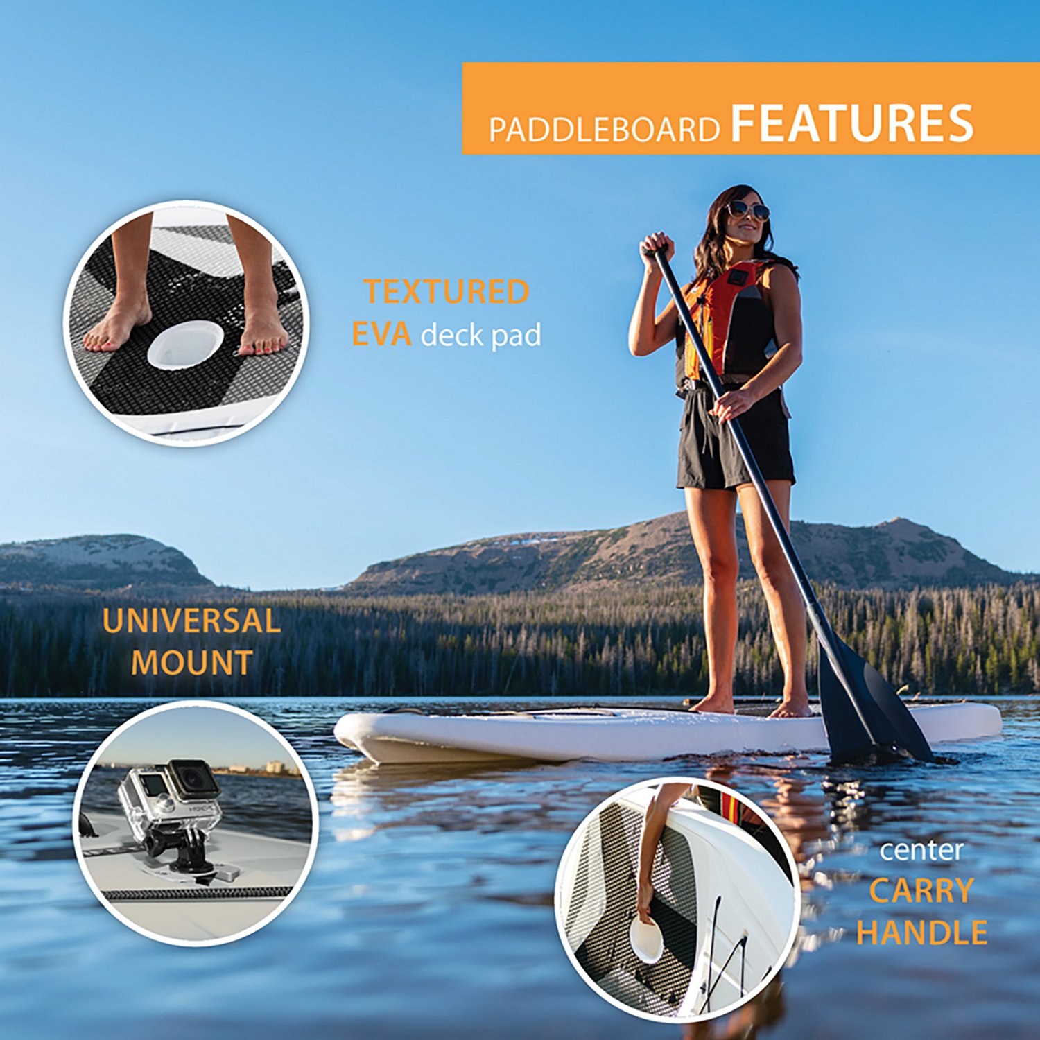 Lifetime Horizon 10' Stand-Up Paddleboard with Paddle - view number 5