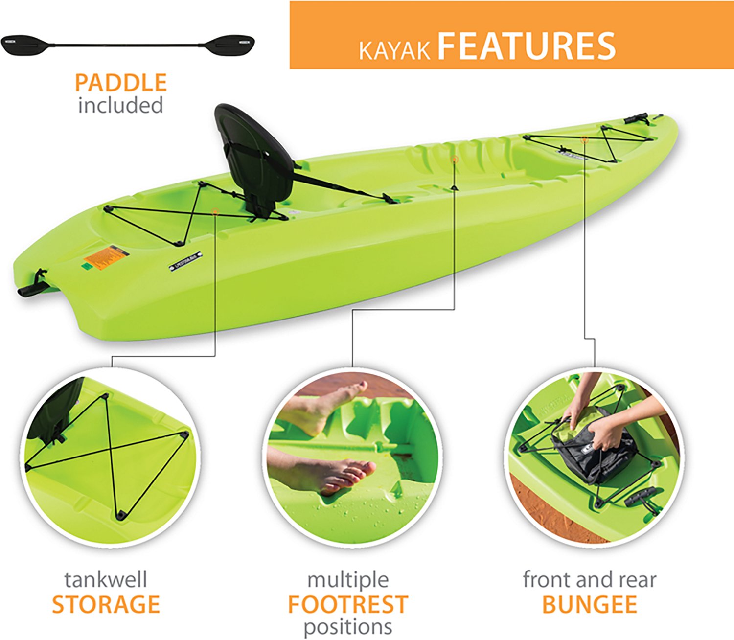 Lifetime Hydros 8.5' Kayak